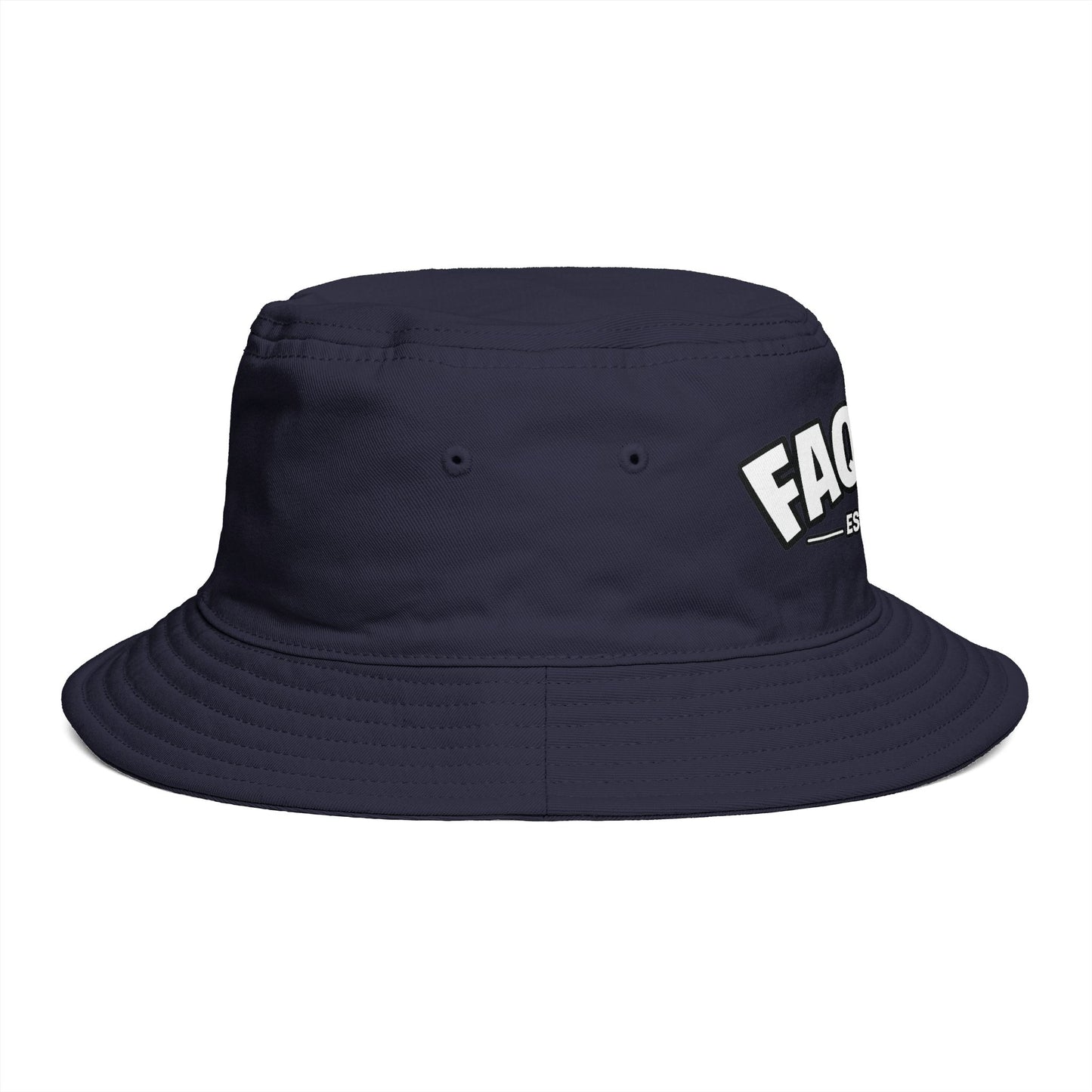 Bucket Hat — 'FAQUAK! Est. 2026' Embroidered Novelty Bucket Hat