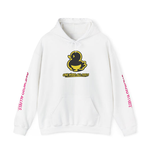 Duck Graphic Hoodie — “FAQUAK!” One Word All Feels Streetwear Hoodie