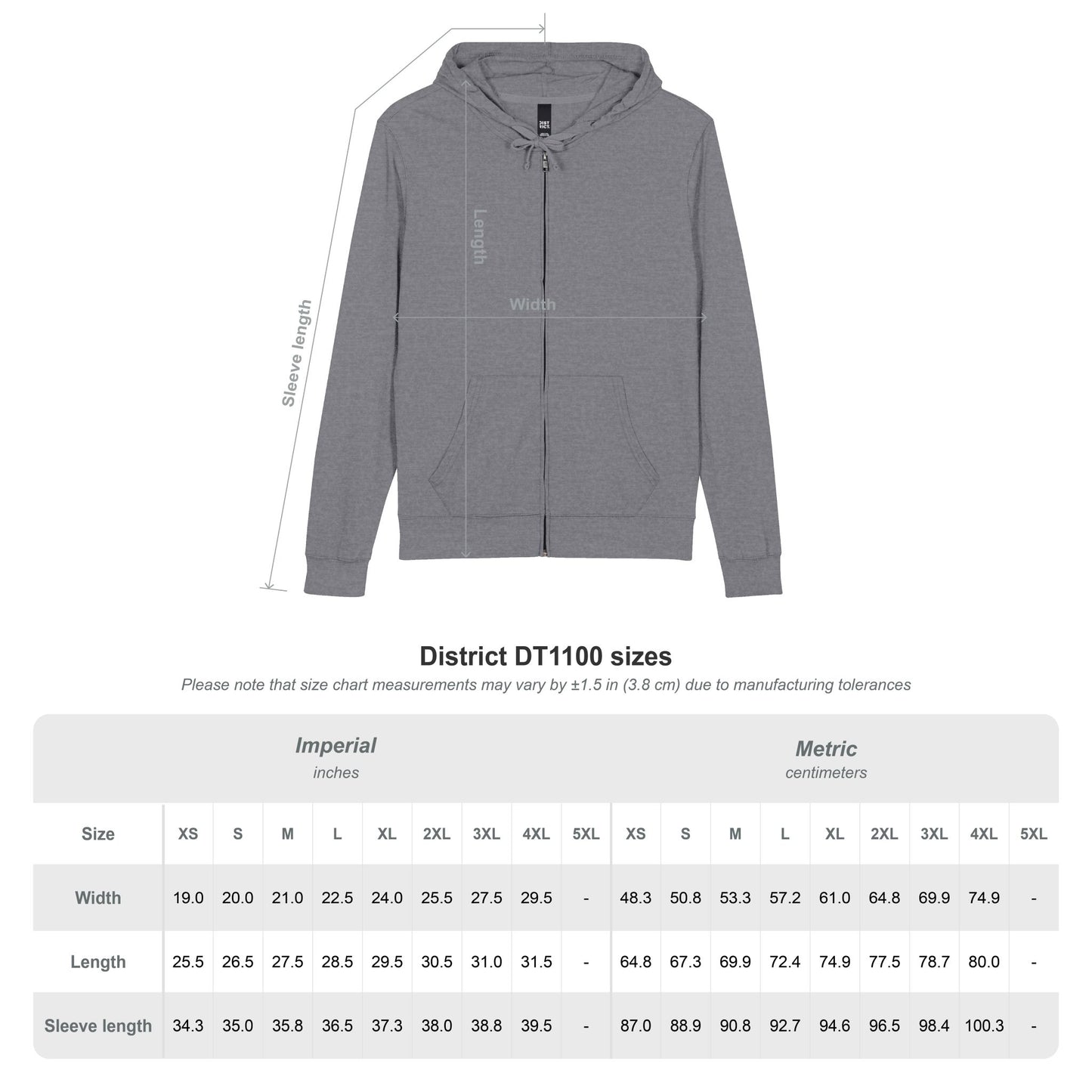 District® Unisex Jersey Full-Zip FAQUAK!Hoodie