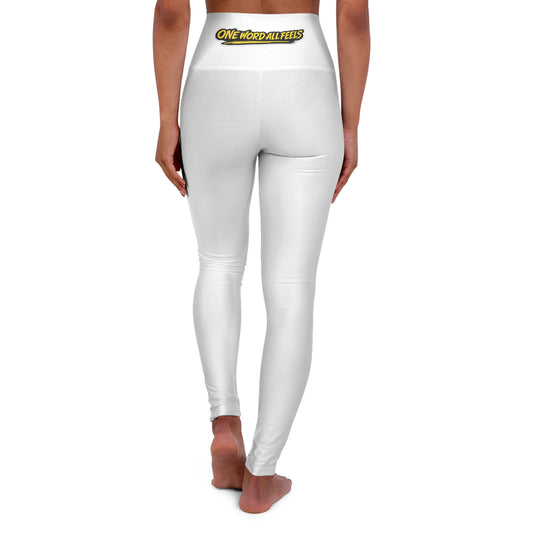 High Waisted Yoga Leggings (AOP)
