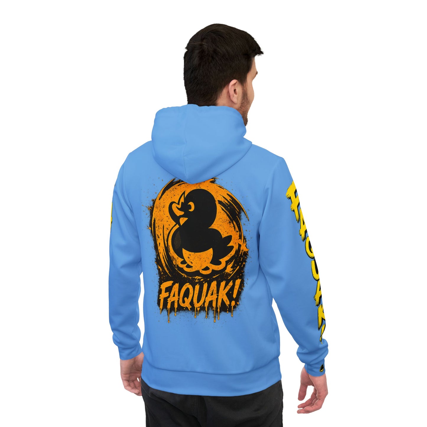 Faquak! Athletic Hoodie — FAQUAK! Rubber Duck Graphic Pullover