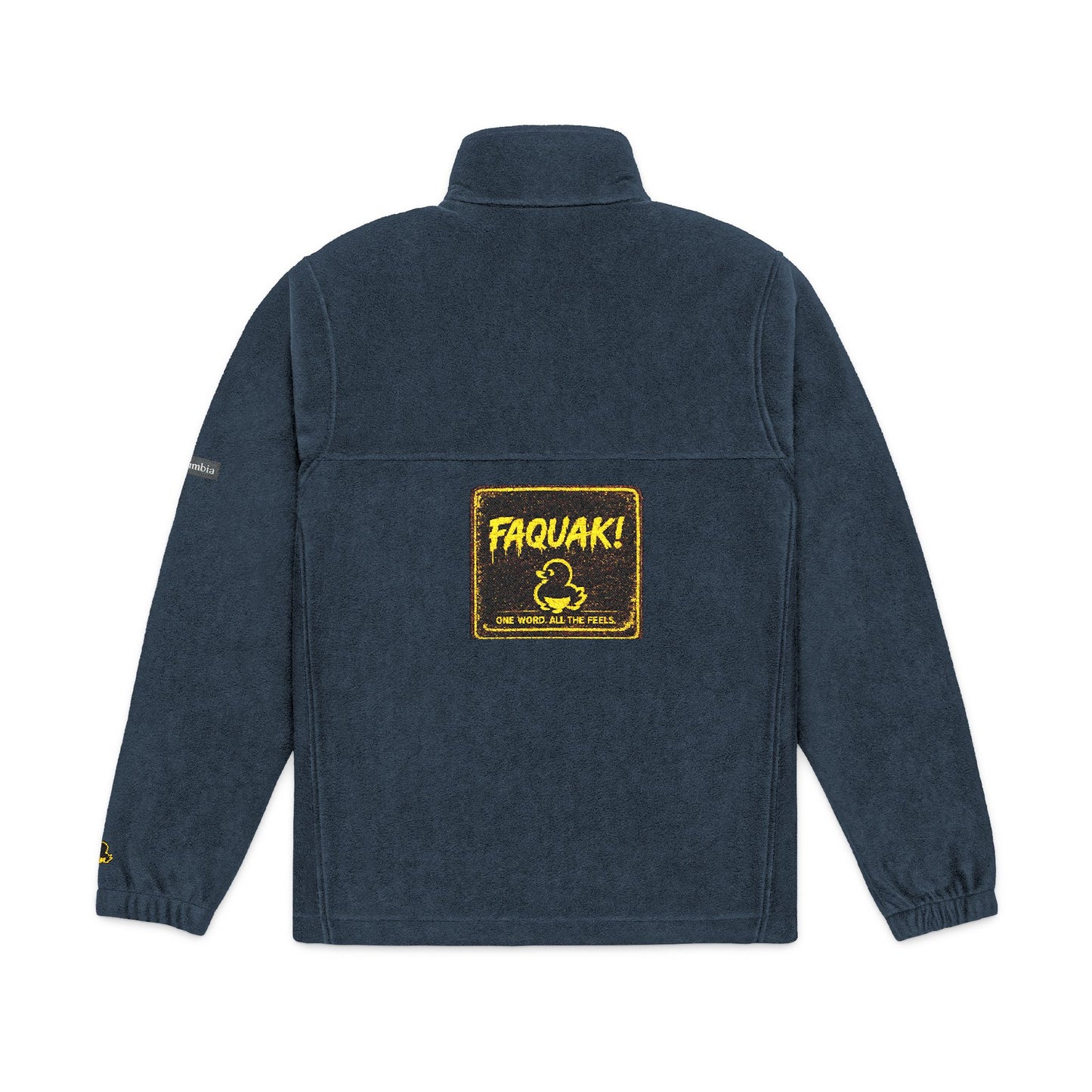 Embroidered Fleece Jacket — Truqaki Logo Outdoor Zip-Up