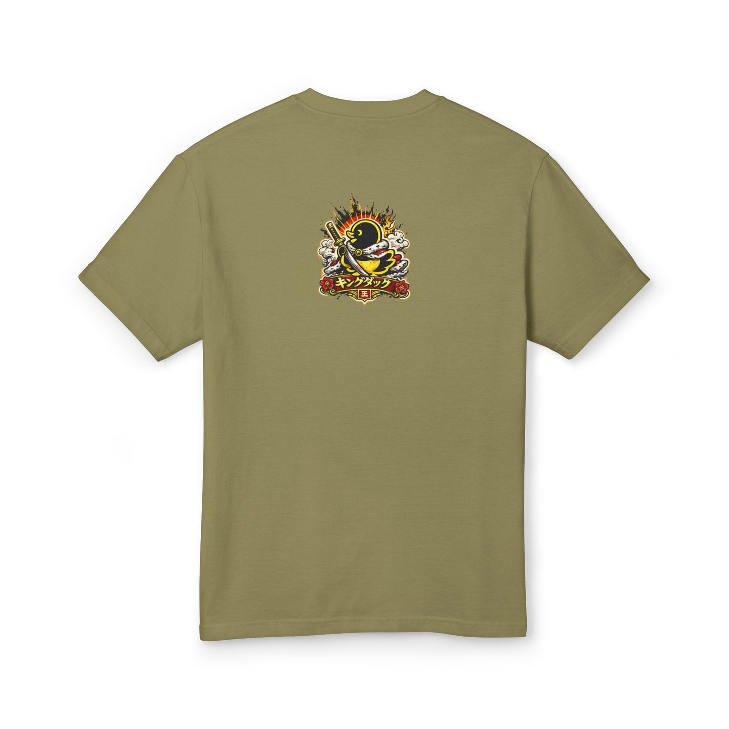 Samurai Duck Graphic Tee — "FAQUAK! You Broke All Rules" Vintage Japan-Inspired T-Shirt