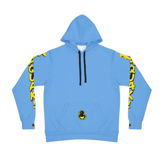 Faquak! Athletic Hoodie — FAQUAK! Rubber Duck Graphic Pullover (Alt)