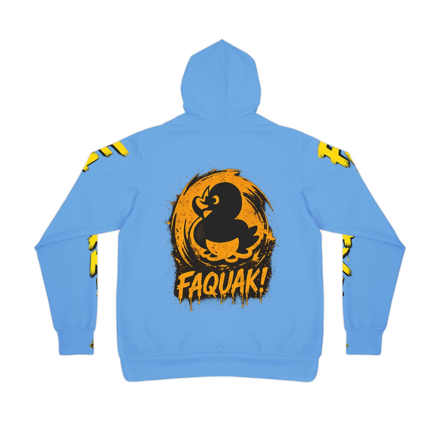 Faquak! Athletic Hoodie — FAQUAK! Rubber Duck Graphic Pullover