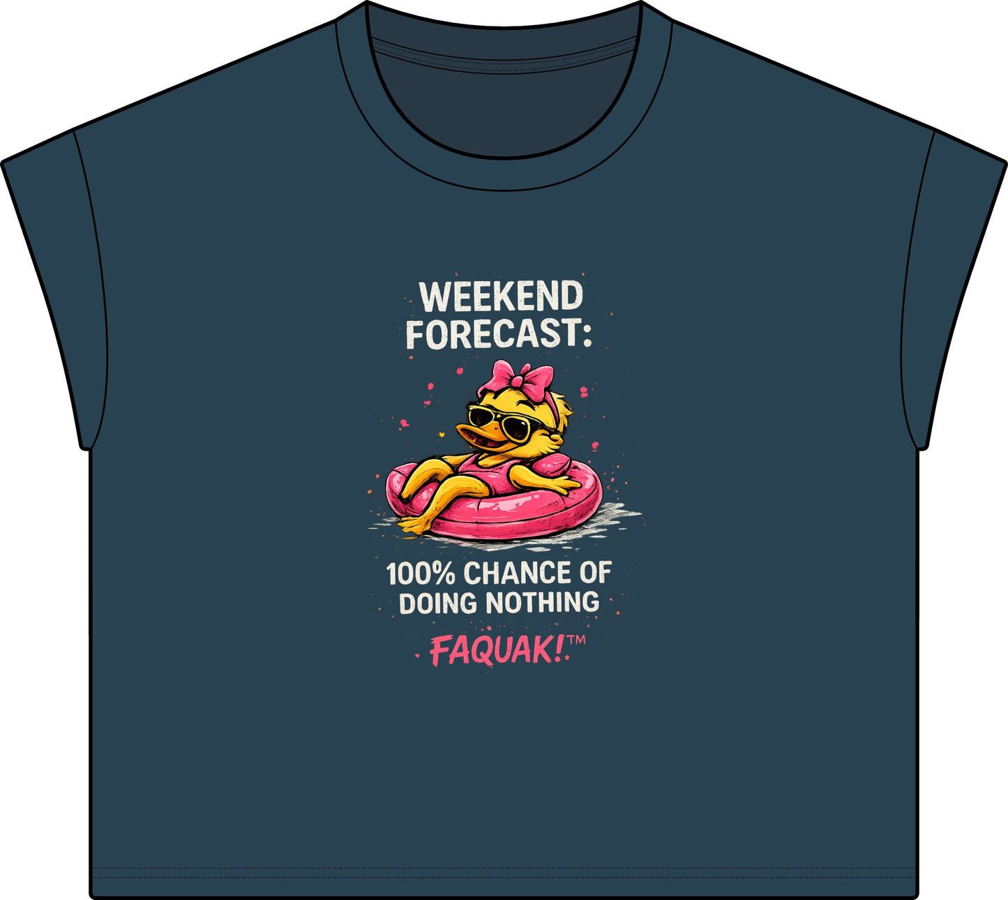 Faquak! Feeling's -Relaxed Vintage Wash Tee