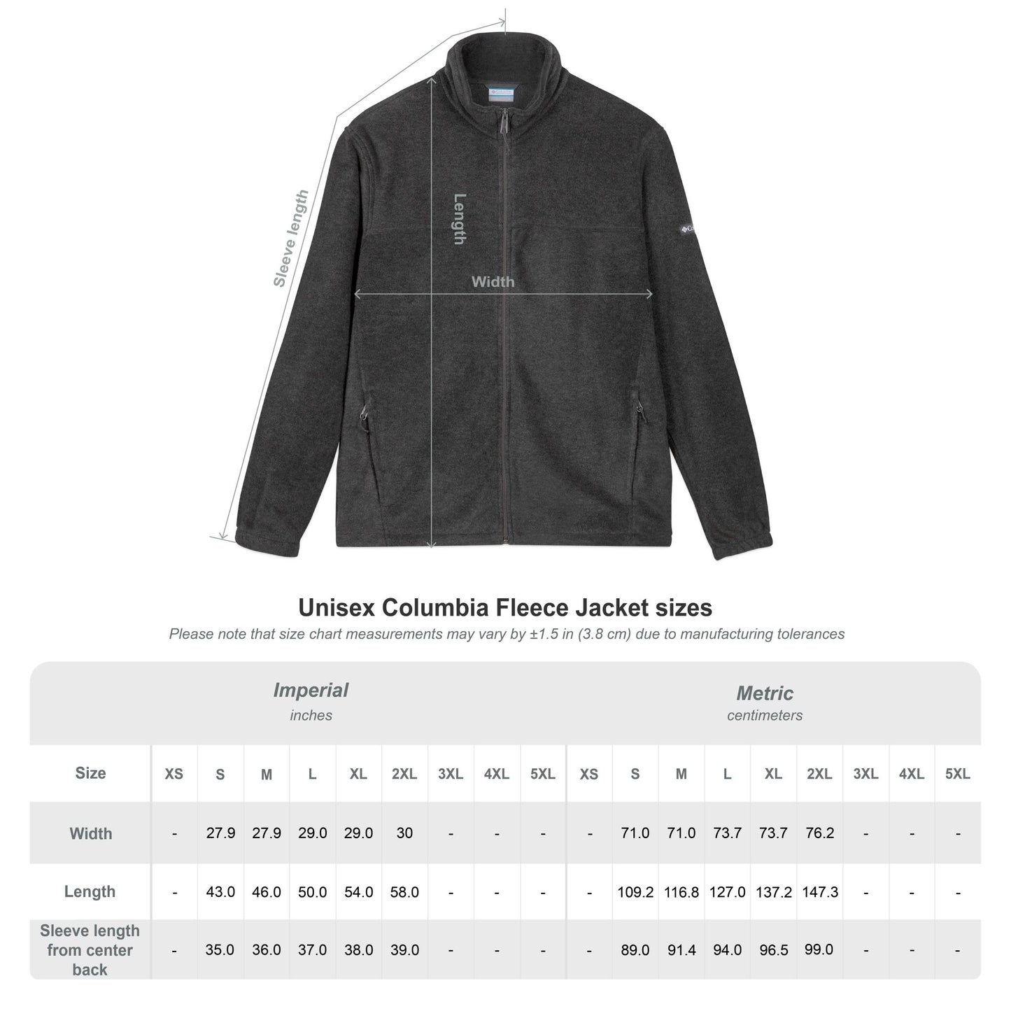 Embroidered Fleece Jacket — Truqaki Logo Outdoor Zip-Up