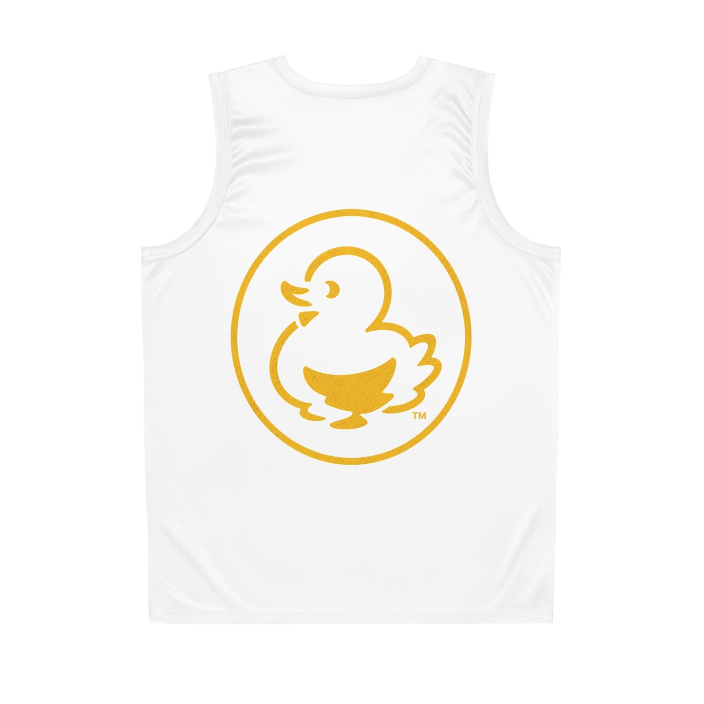 Faquak! Basketball Jersey — 'All Feels' Duck Logo Athletic Tank