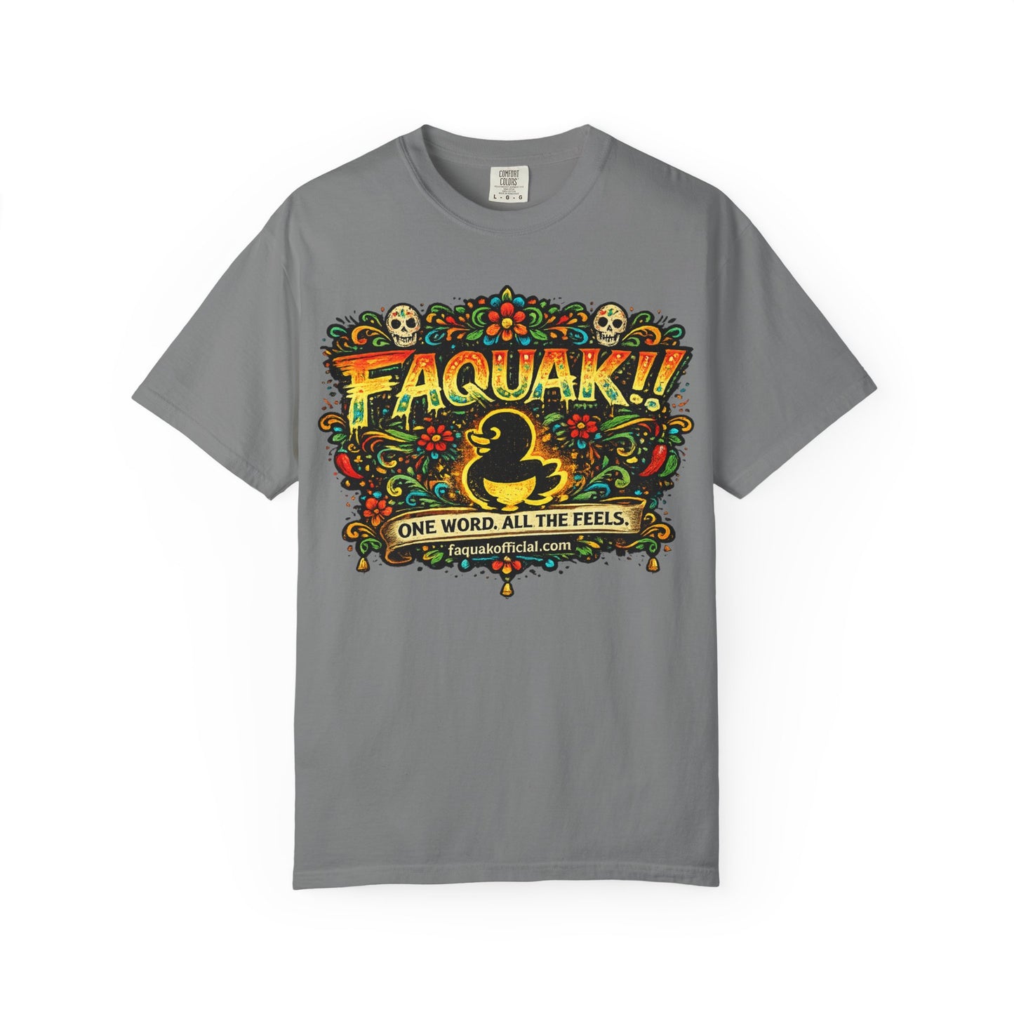 FAQUAK!! Duck Graphic T-Shirt — One Word, All The Feels