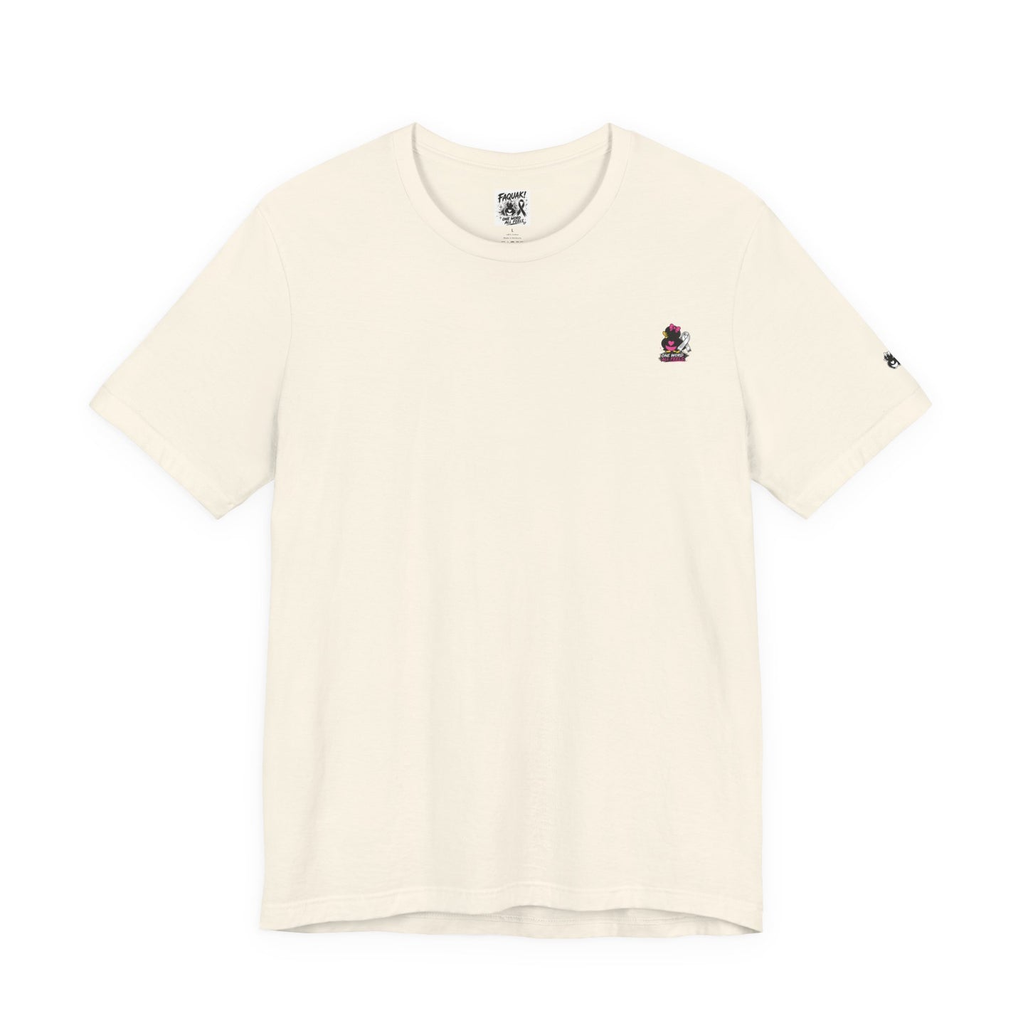 Faquak Cancer Awareness Tee — “Faquak! Cancer” Ribbon Support Shirt