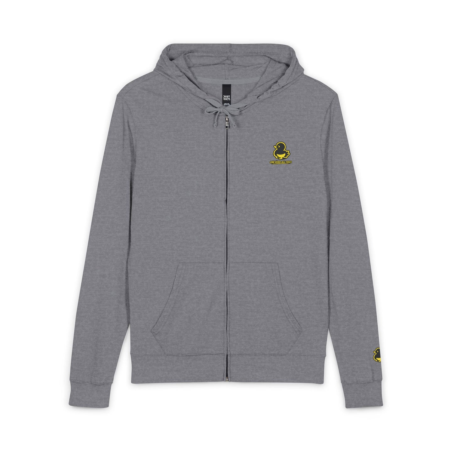 District® Unisex Jersey Full-Zip FAQUAK!Hoodie