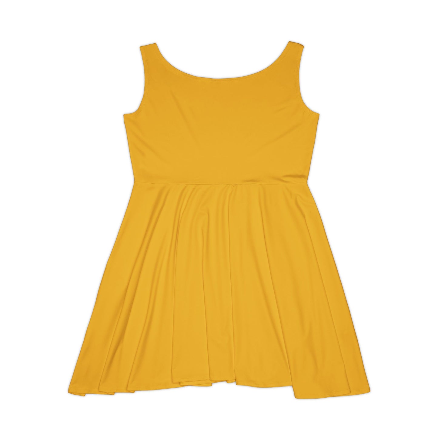 Yellow Skater Dress – Sleeveless A-Line Sundress