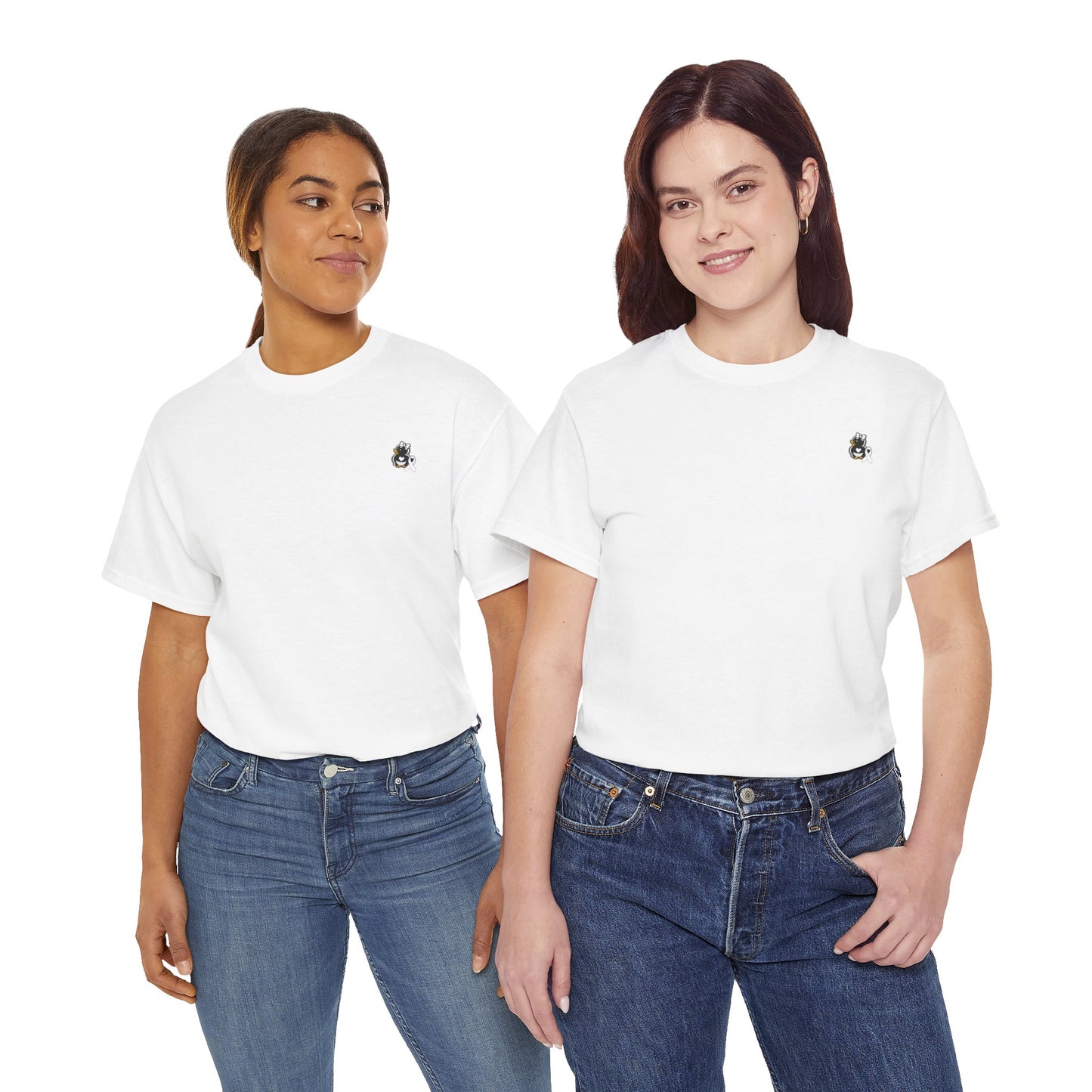 Heavy Cotton Tee.  Lung Cancer Awareness.