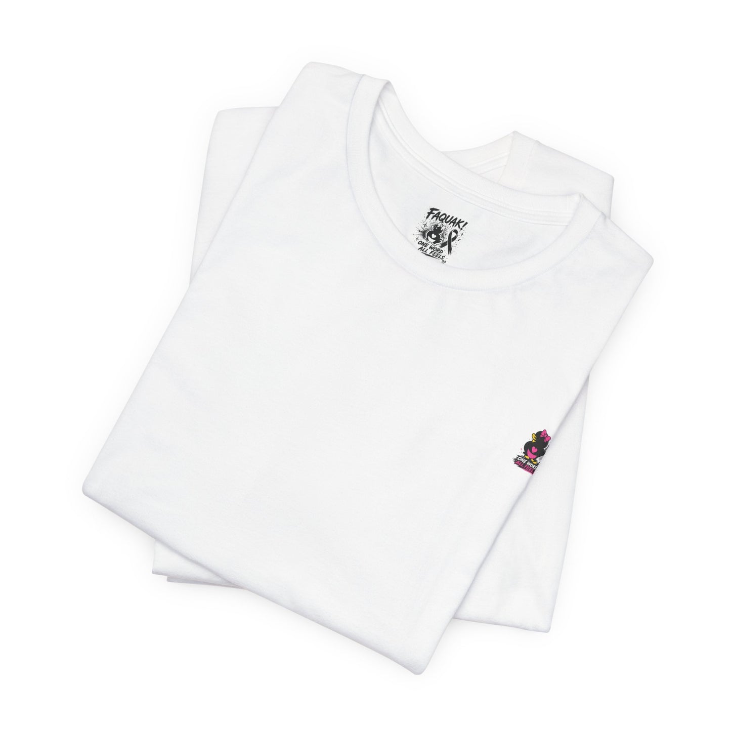 Faquak Cancer Awareness Tee — “Faquak! Cancer” Ribbon Support Shirt