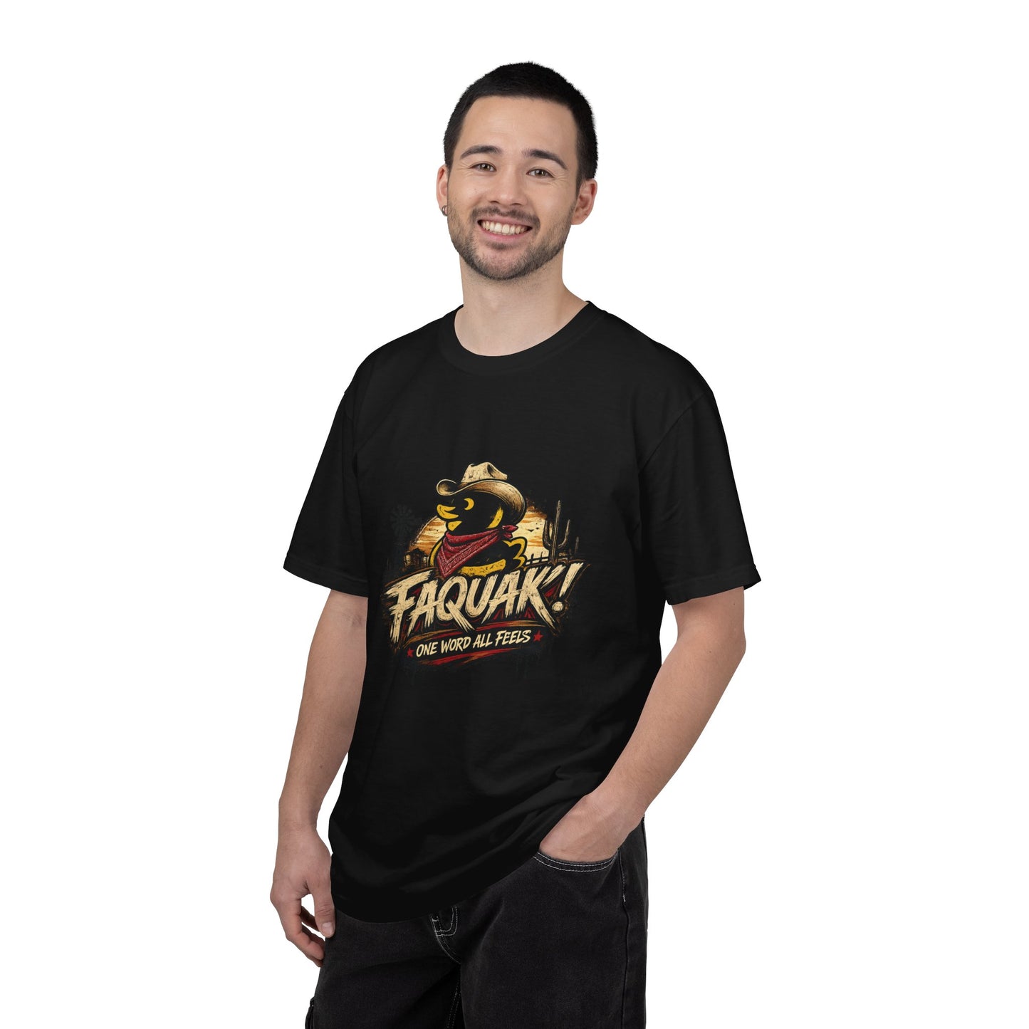 Faquak! Graphic T-Shirt — Retro Duck Logo Tee