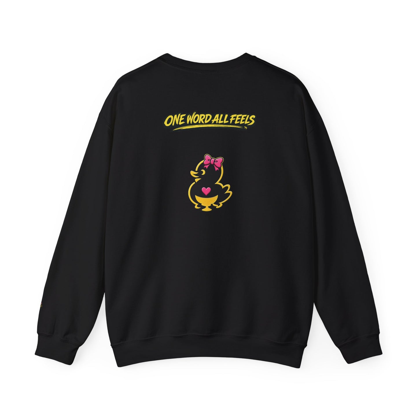 Faquak! Weekend Forecast — Crewneck Sweatshirt | Cute Skate Duck Graphic