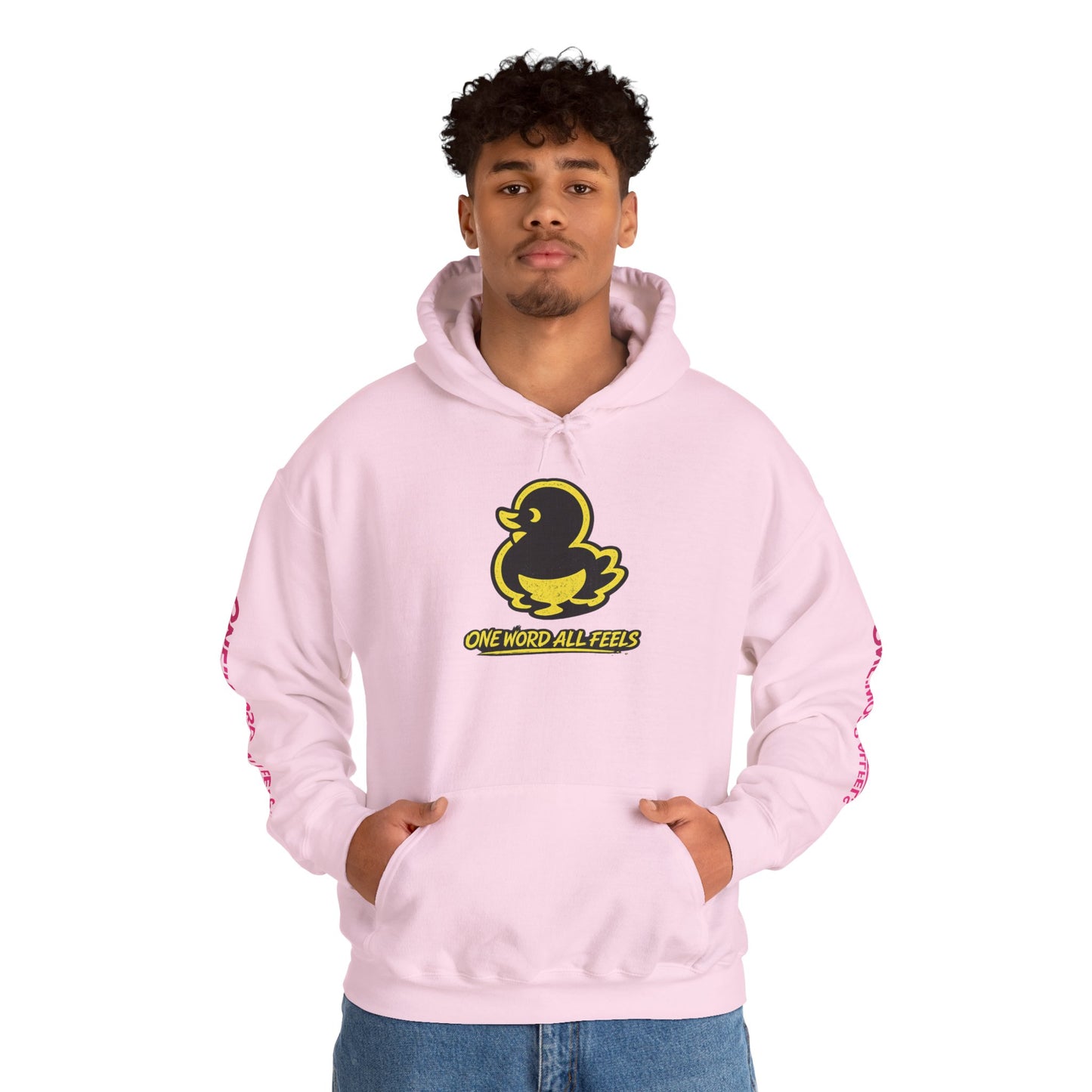 Duck Graphic Hoodie — “FAQUAK!” One Word All Feels Streetwear Hoodie