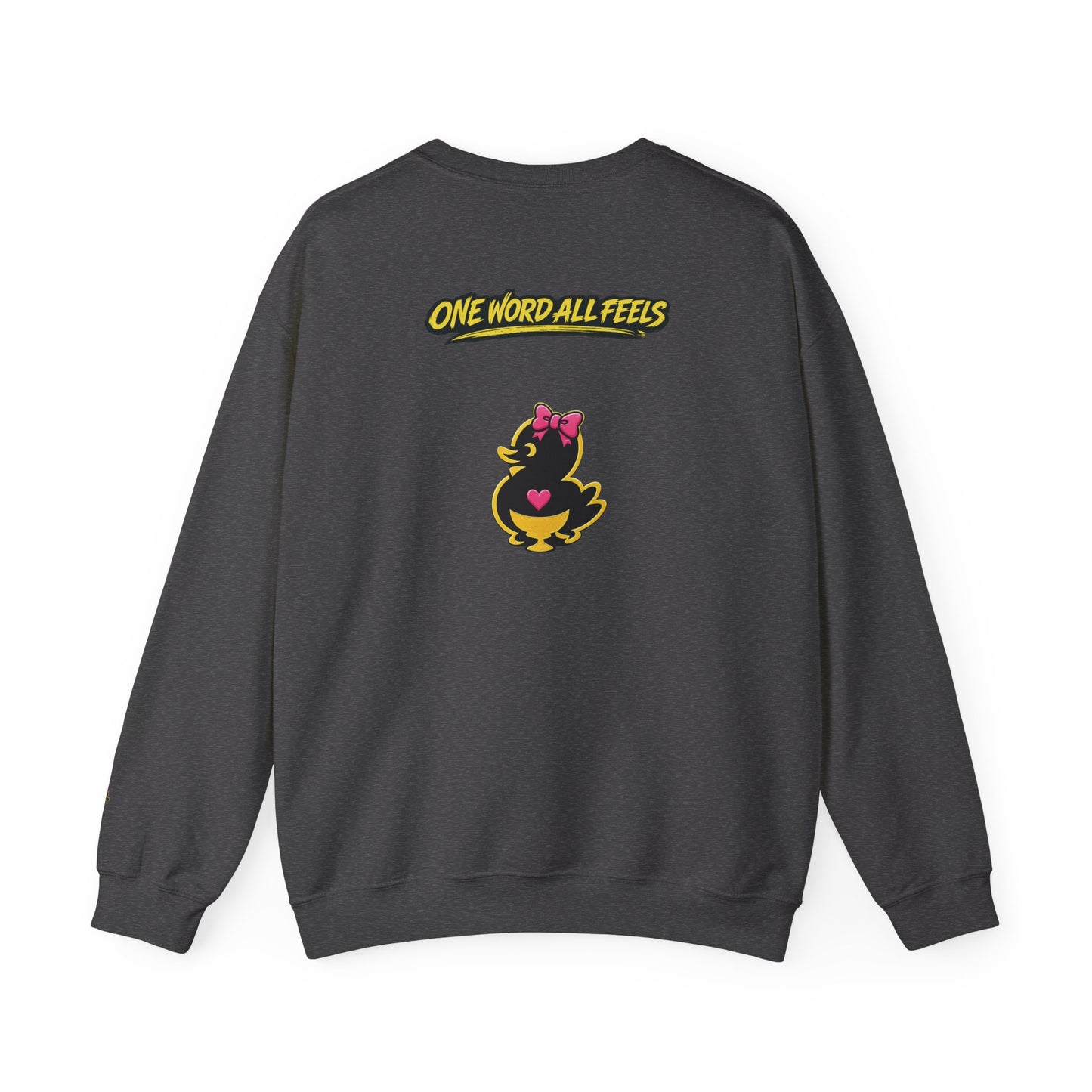 Faquak! Weekend Forecast — Crewneck Sweatshirt | Cute Skate Duck Graphic