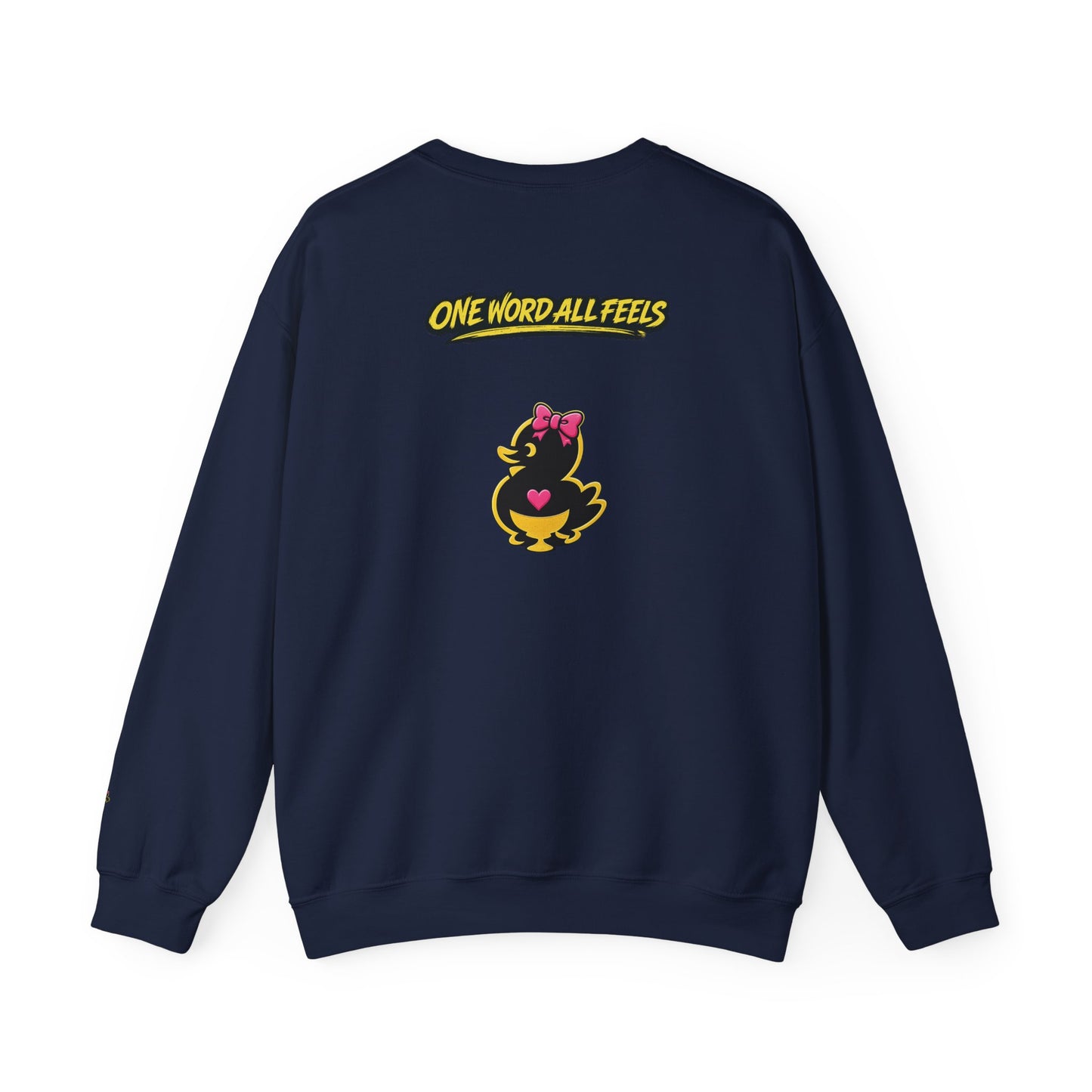 Faquak! Weekend Forecast — Crewneck Sweatshirt | Cute Skate Duck Graphic