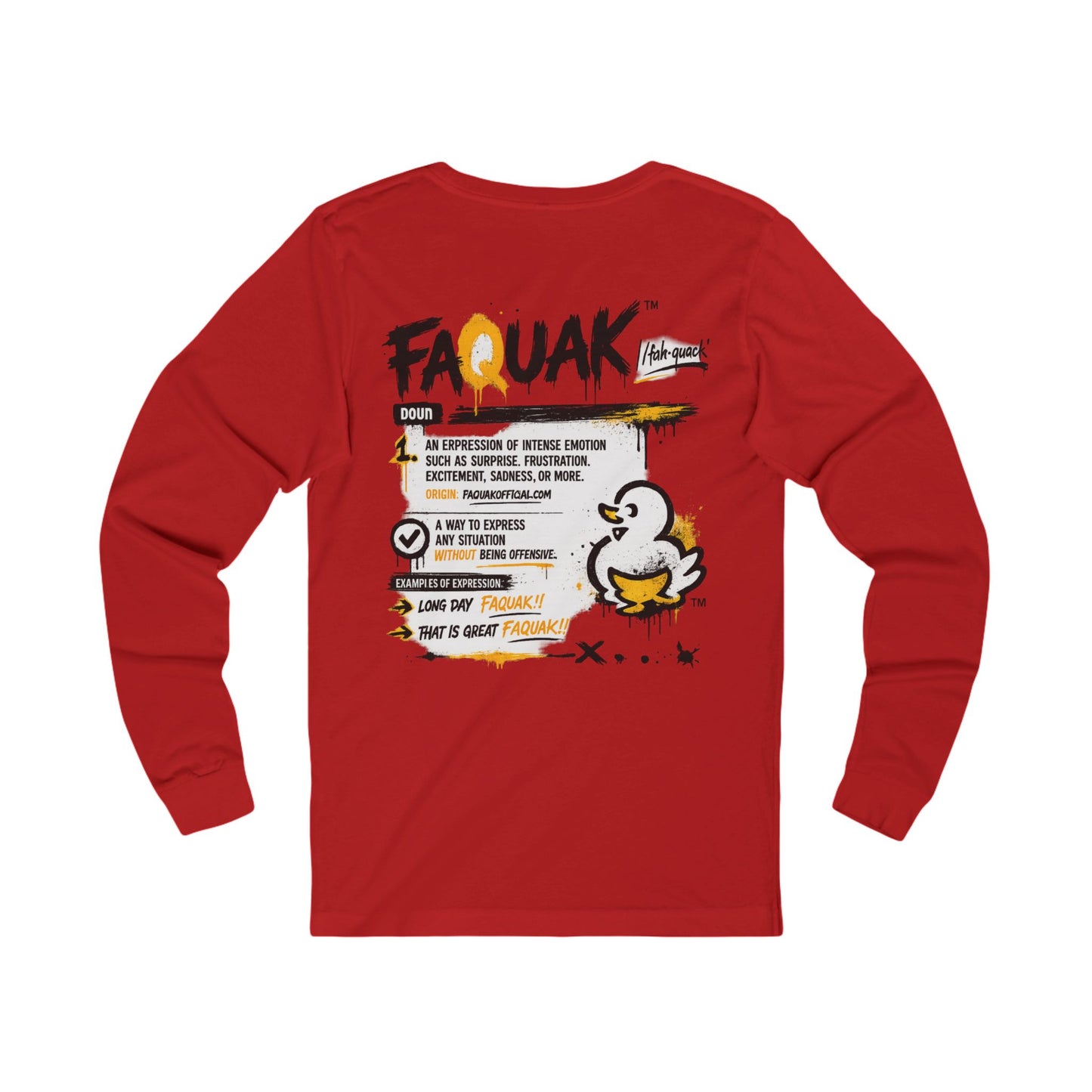 Unisex Jersey Long Sleeve Tee