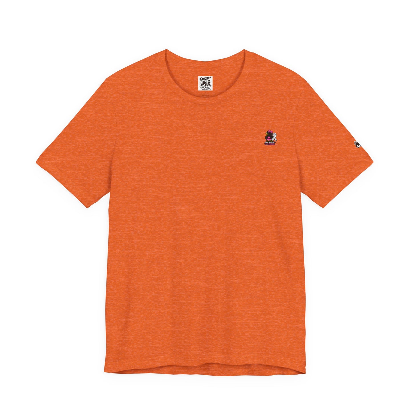 Faquak Cancer Awareness Tee — “Faquak! Cancer” Ribbon Support Shirt