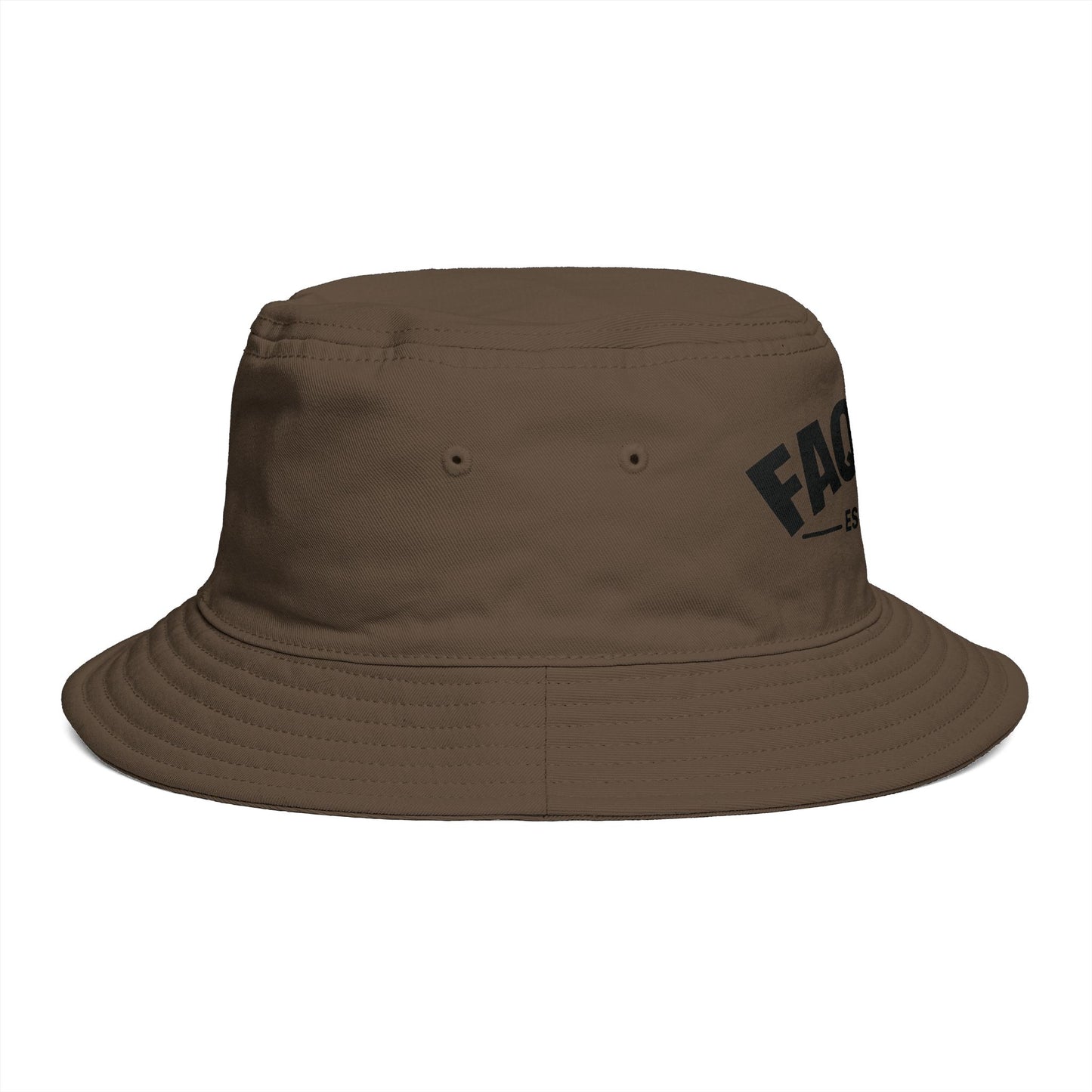 Bucket Hat — 'FAQUAK! Est. 2026' Embroidered Novelty Bucket Hat