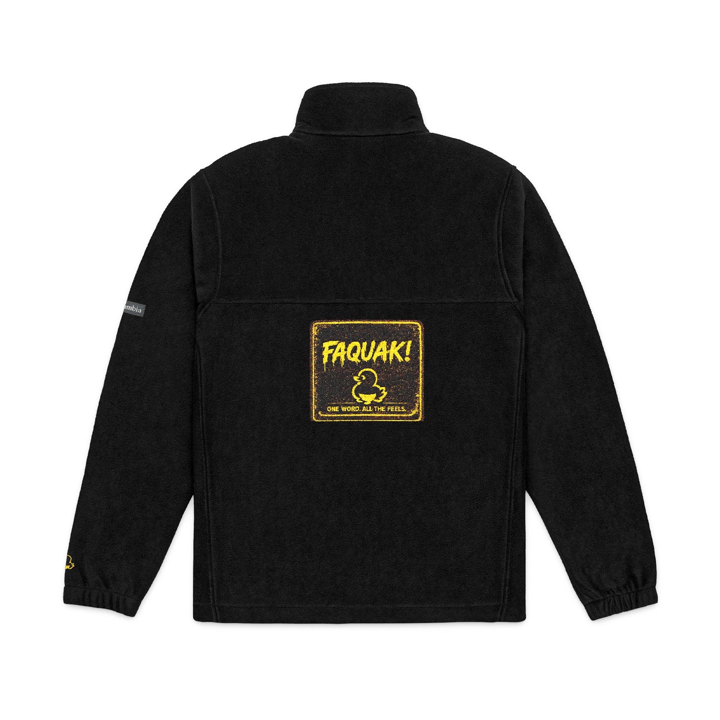 Embroidered Fleece Jacket — Truqaki Logo Outdoor Zip-Up