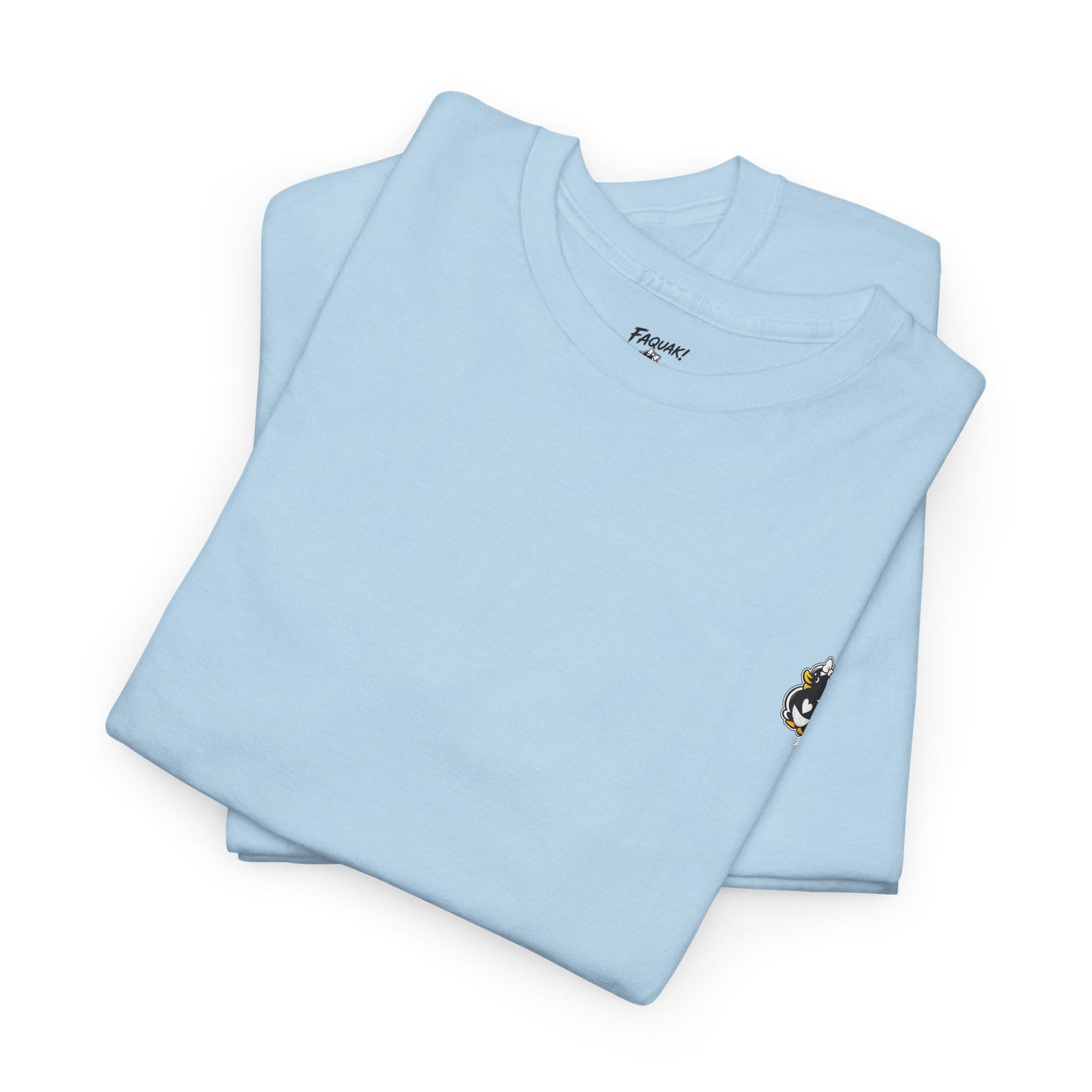 Heavy Cotton Tee.  Lung Cancer Awareness.