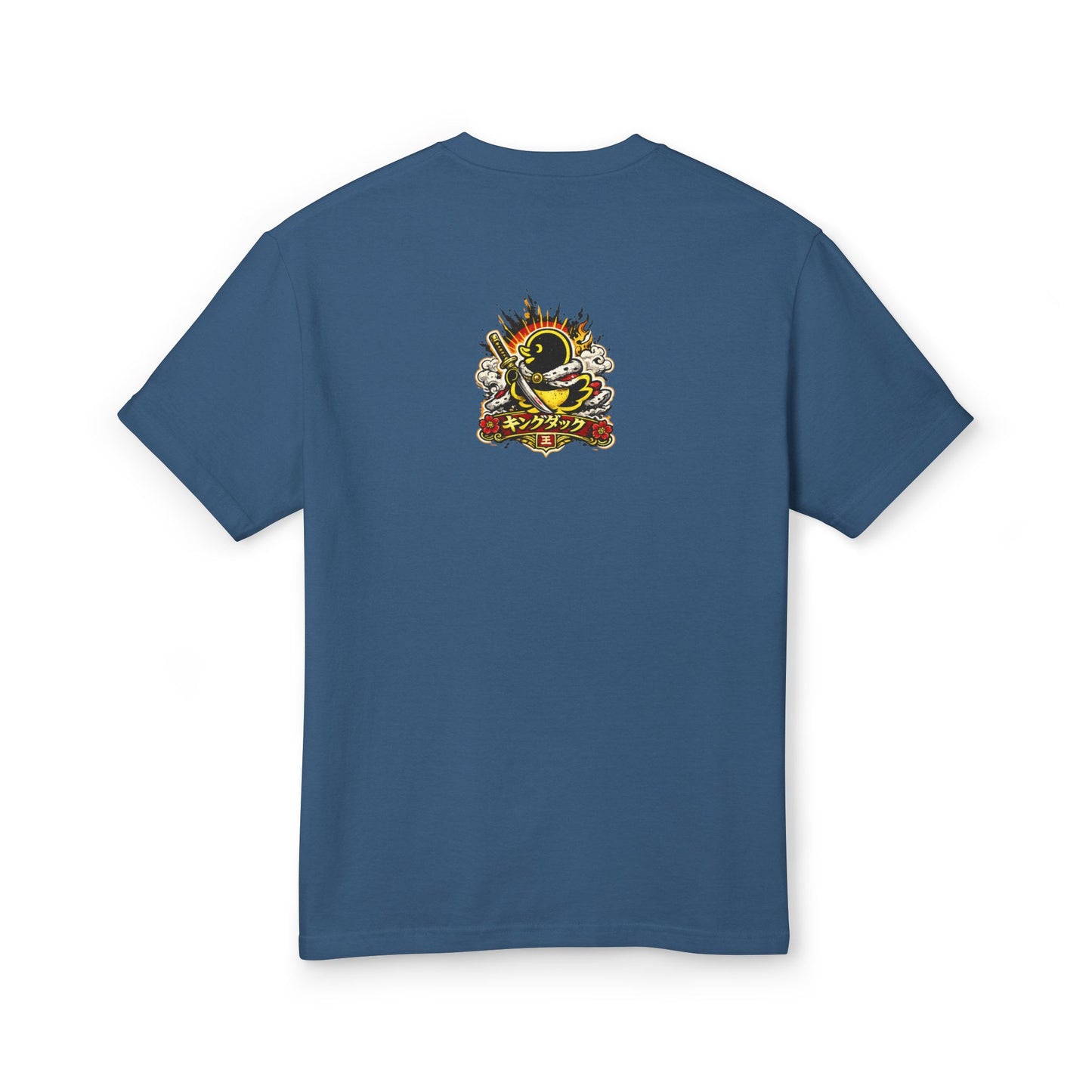 Samurai Duck Graphic Tee — "FAQUAK! You Broke All Rules" Vintage Japan-Inspired T-Shirt