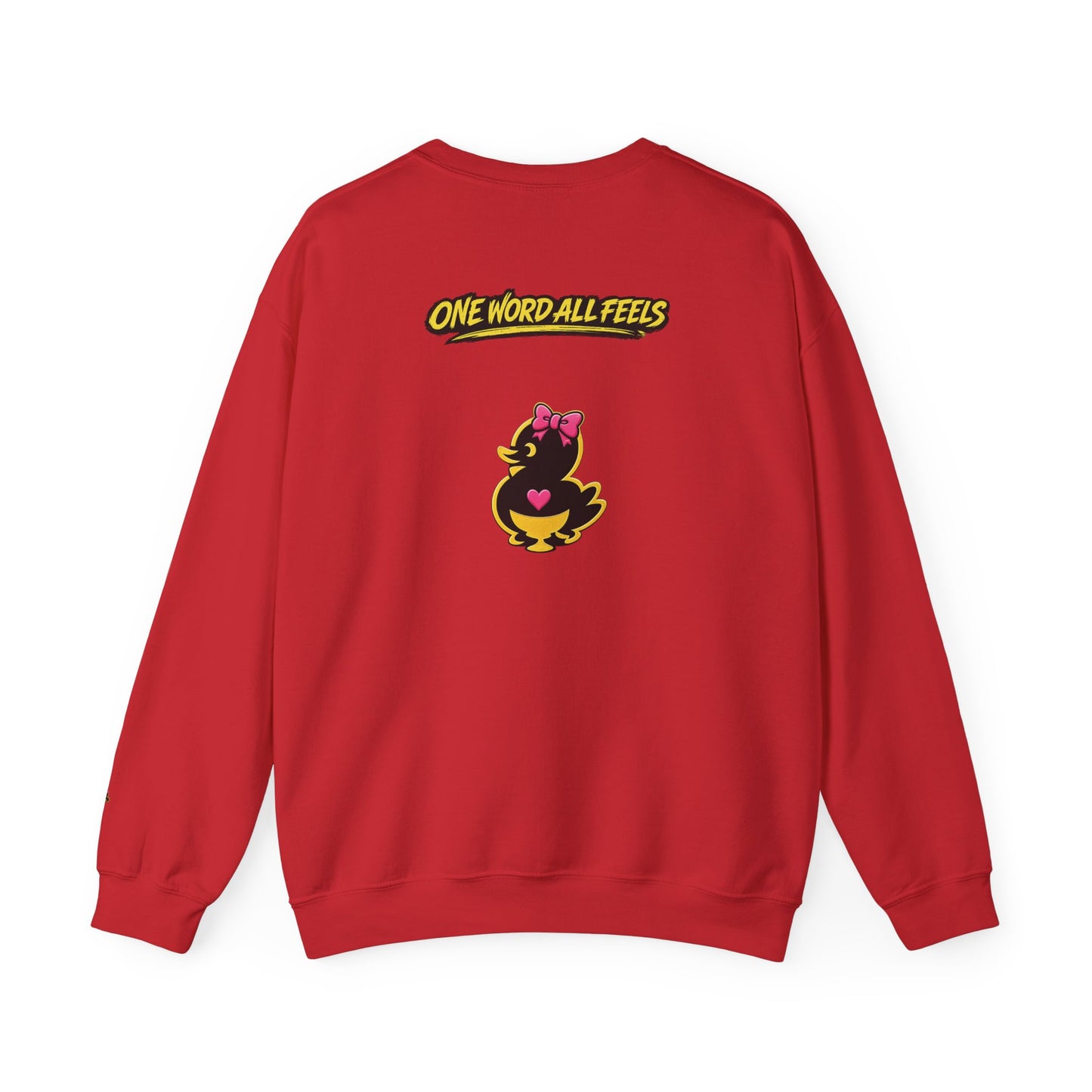 Faquak! Weekend Forecast — Crewneck Sweatshirt | Cute Skate Duck Graphic