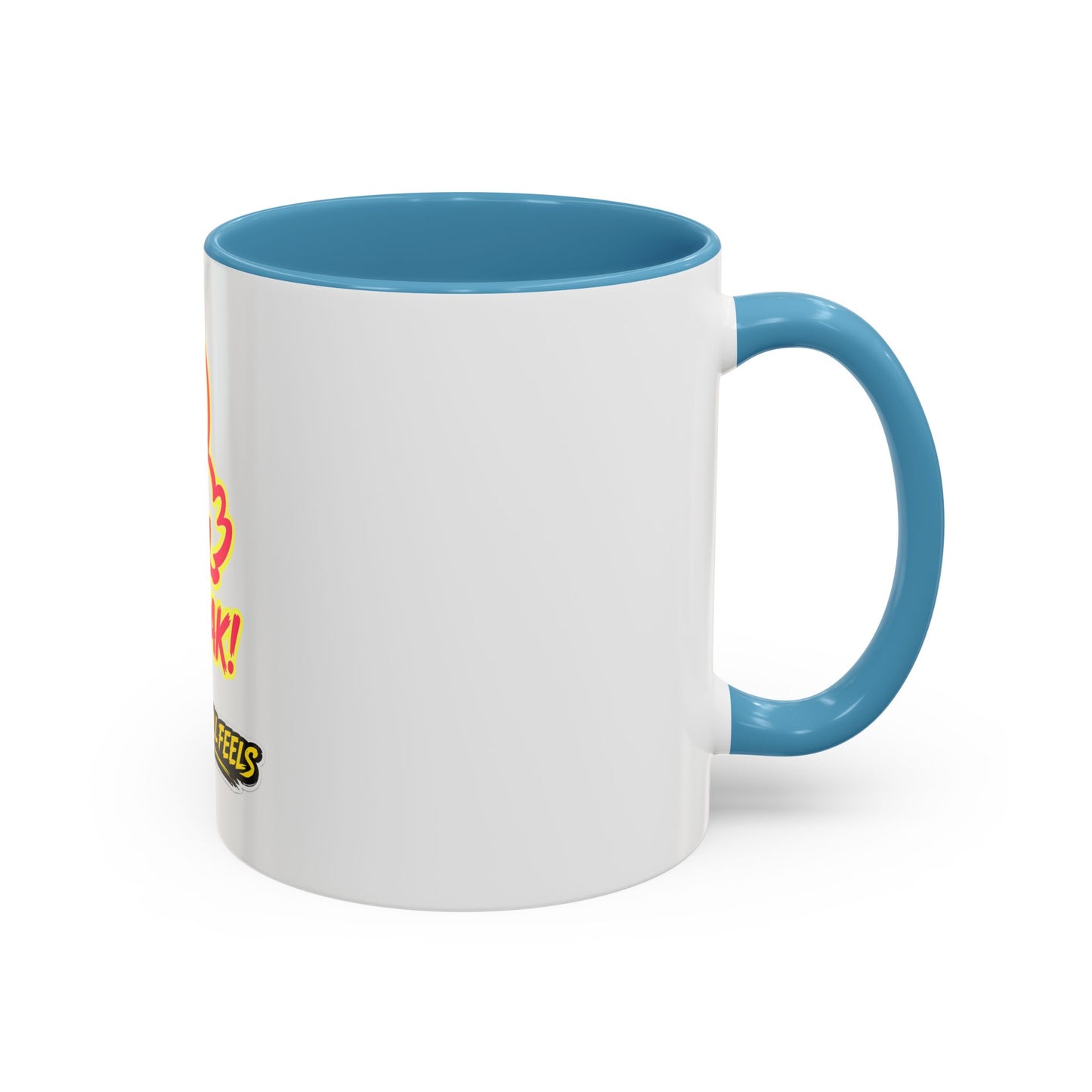 Faquak! Duck Graphic Coffee Mug — Funny One Word All Feels Accent Mug