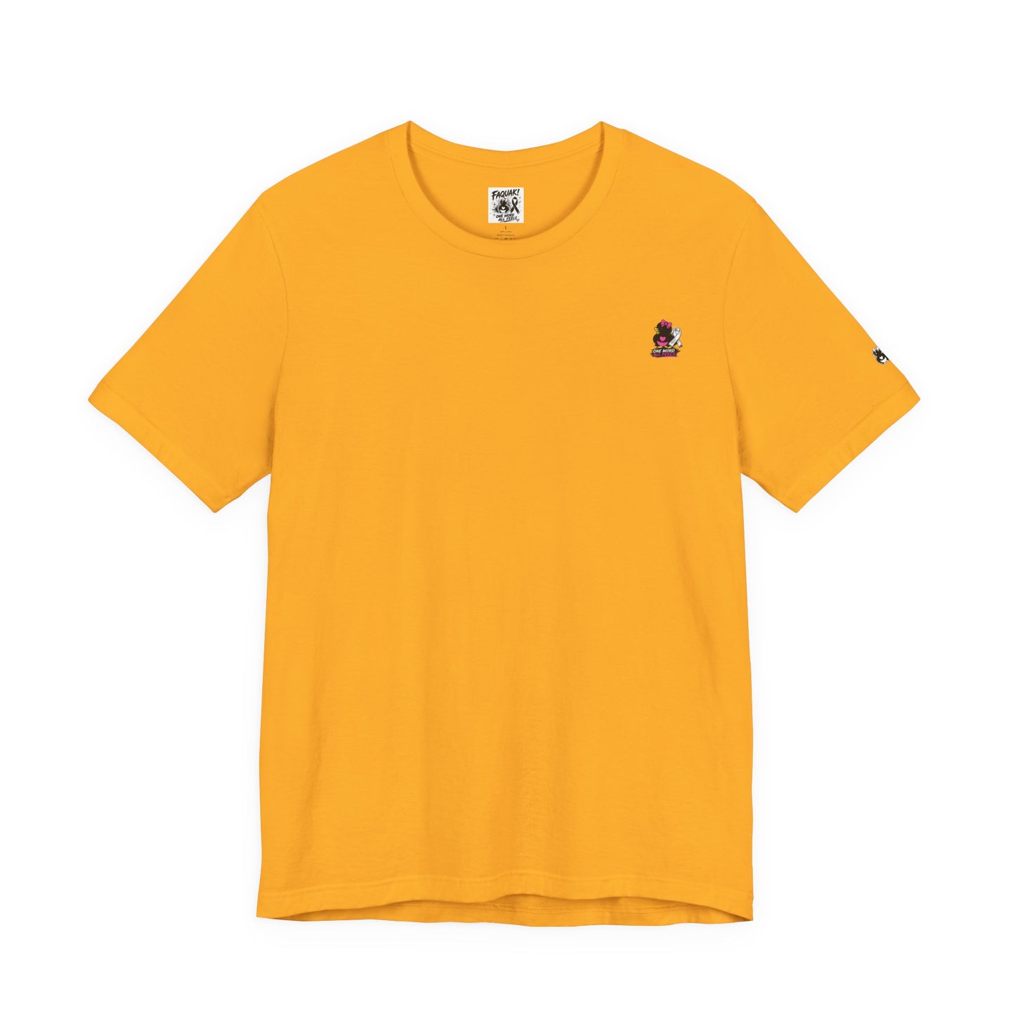 Faquak Cancer Awareness Tee — “Faquak! Cancer” Ribbon Support Shirt