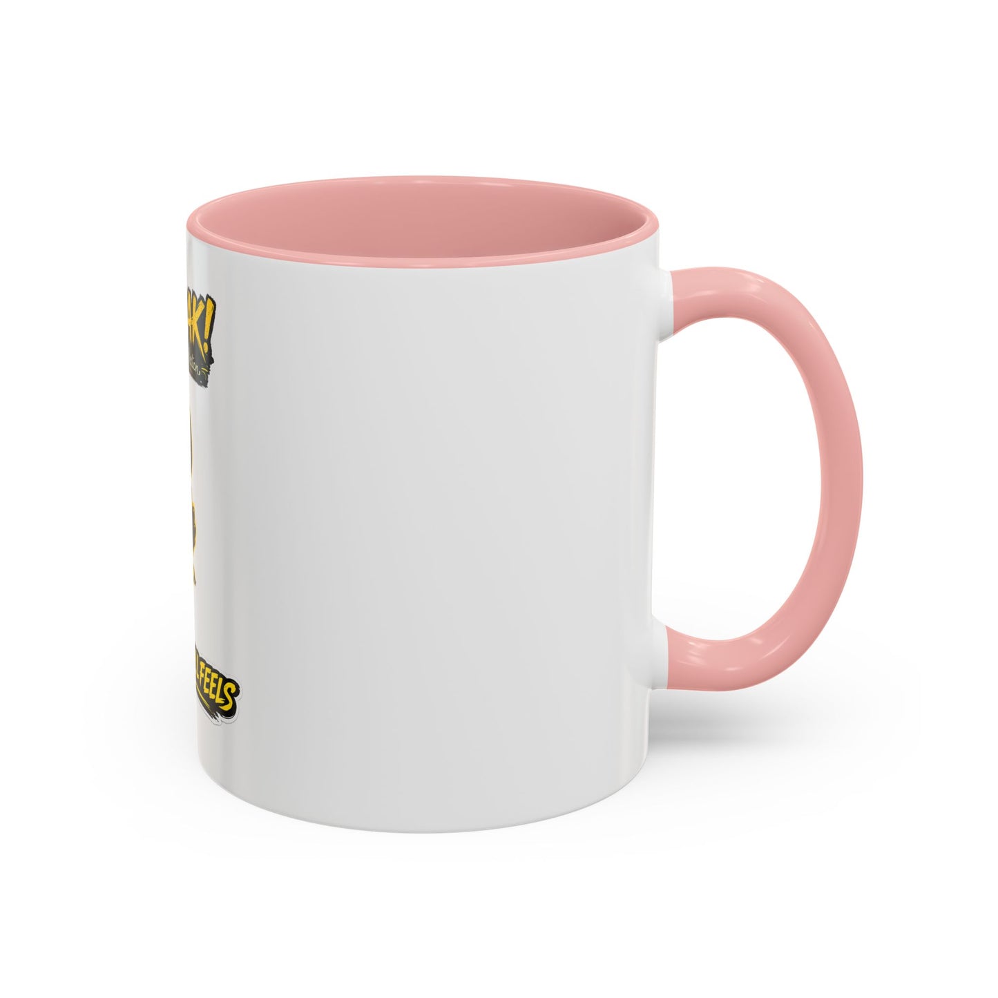 Faquak! Duck Graphic Coffee Mug — Funny One Word All Feels Accent Mug