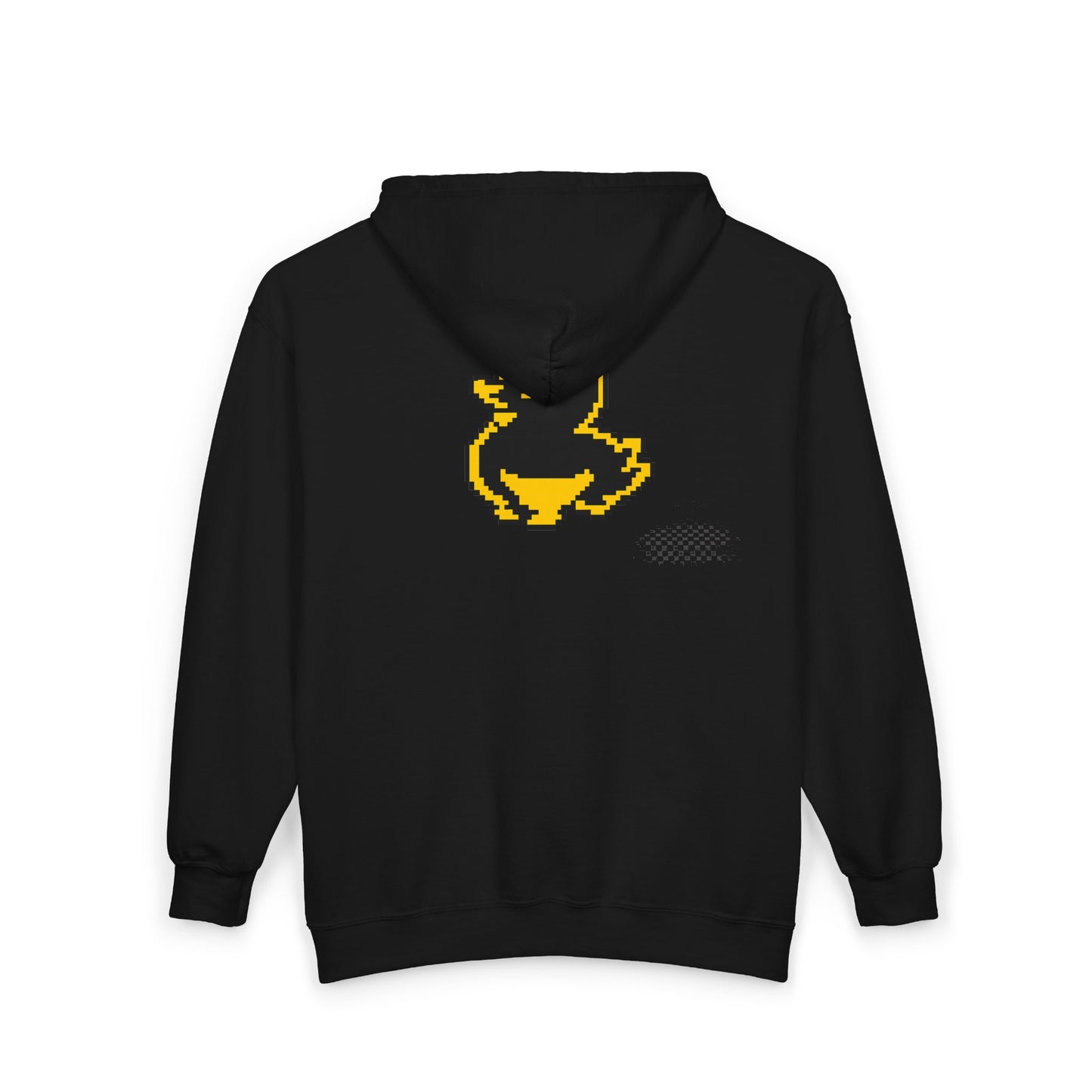 F!AQUAK! Zip Hoodie — Retro Neon Graphic “One Word, All Feels”