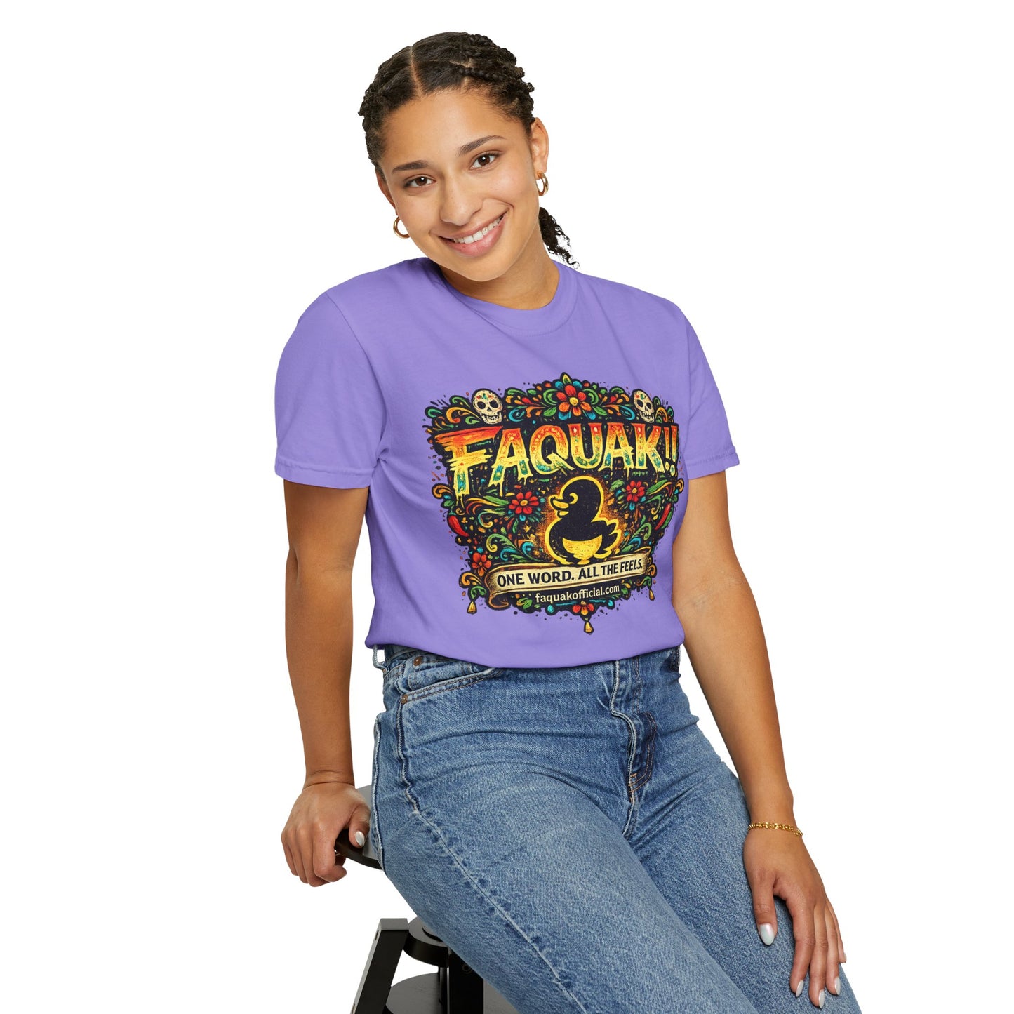 FAQUAK!! Duck Graphic T-Shirt — One Word, All The Feels