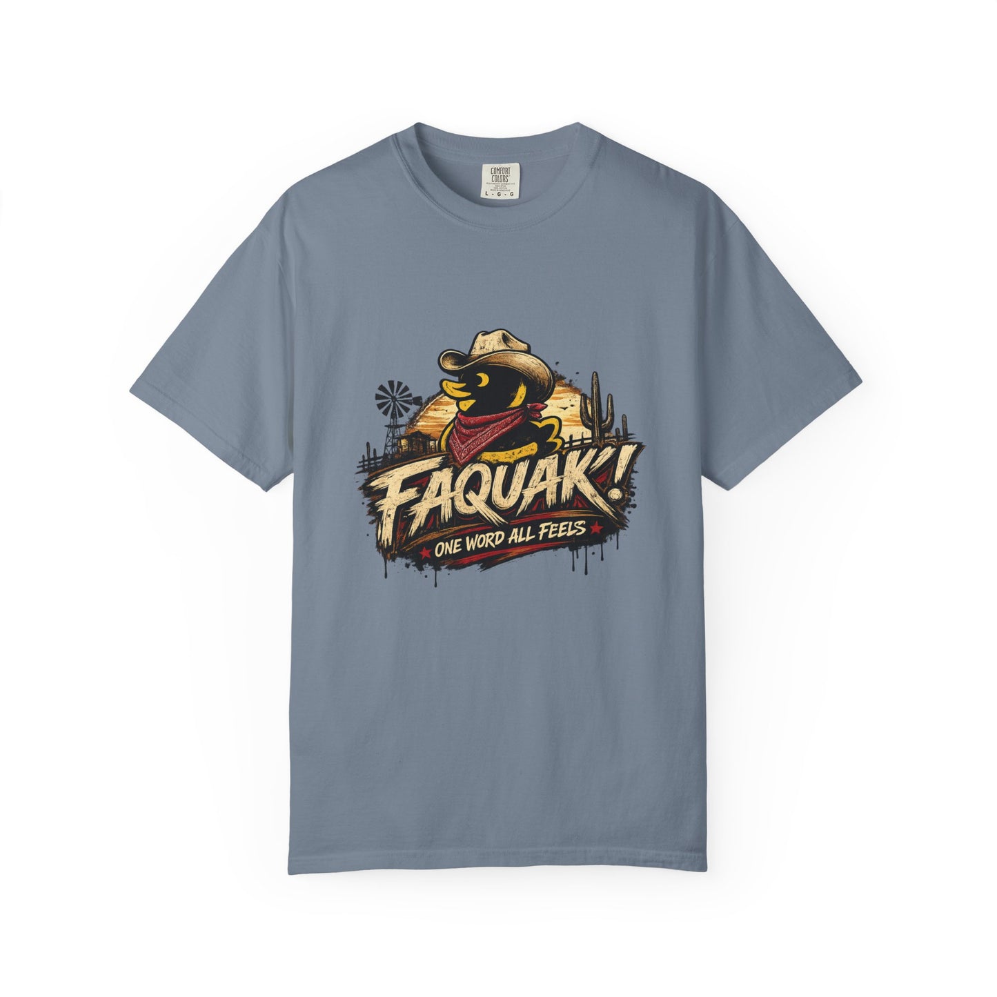 Faquak! Graphic T-Shirt — Retro Duck Logo Tee