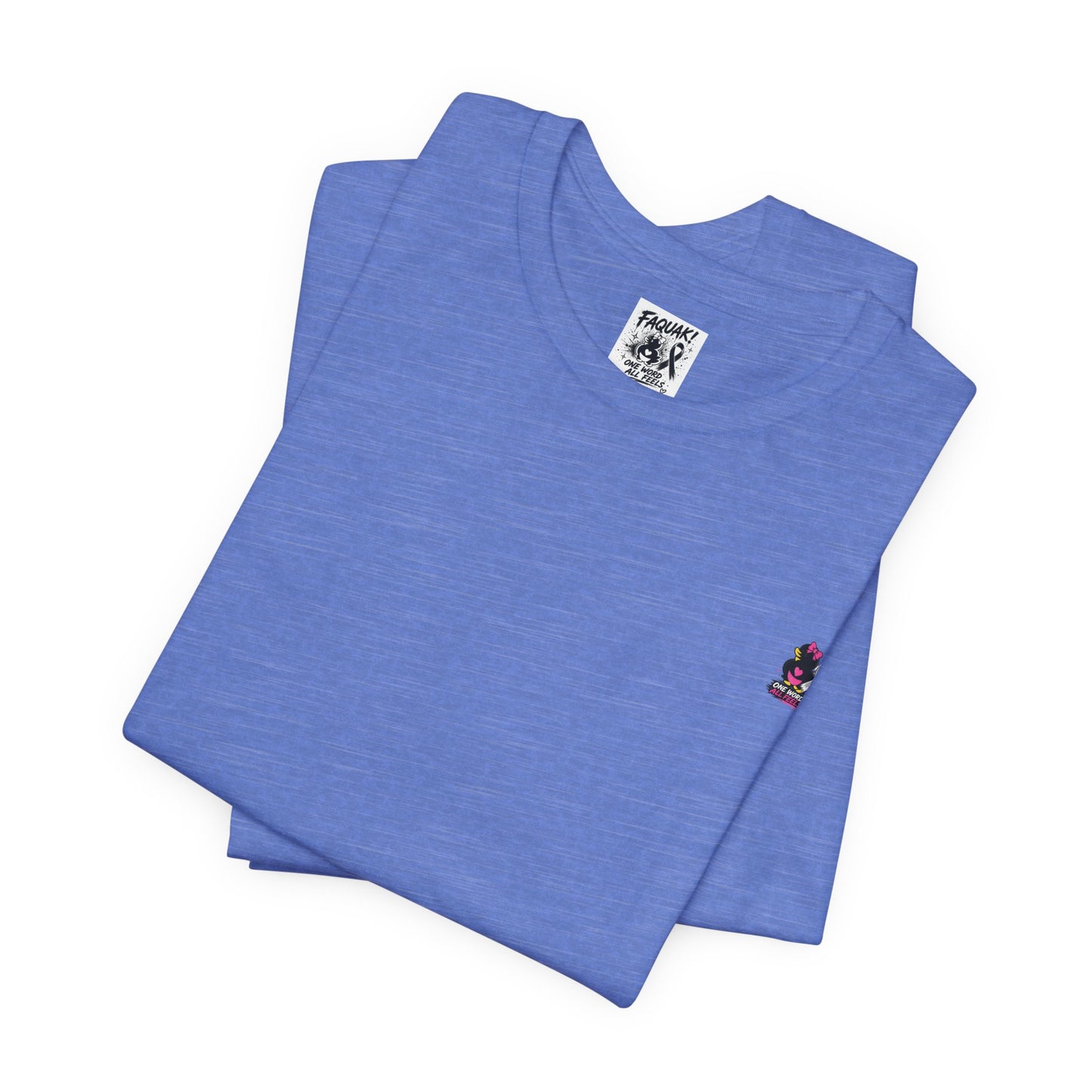 Faquak Cancer Awareness Tee — “Faquak! Cancer” Ribbon Support Shirt