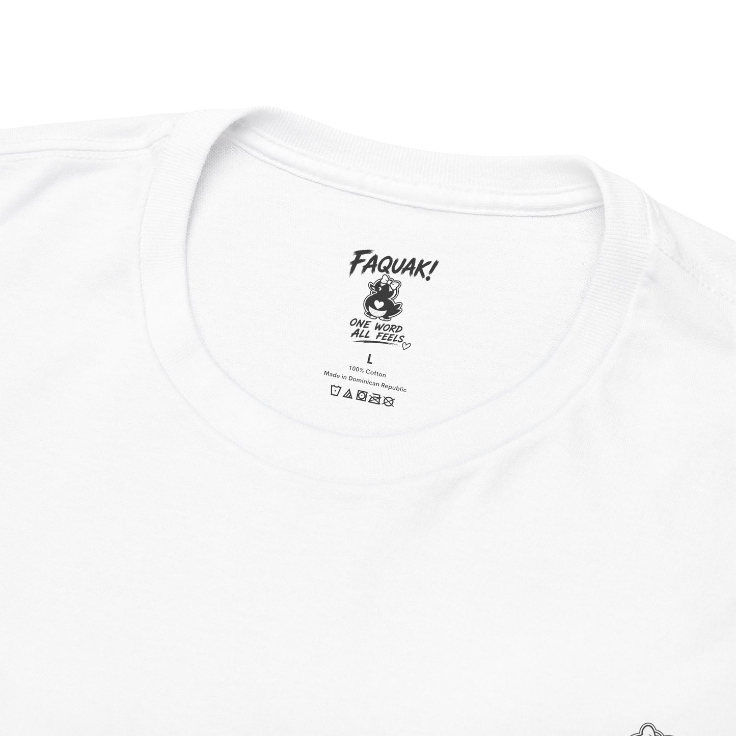 Heavy Cotton Tee.  Lung Cancer Awareness.