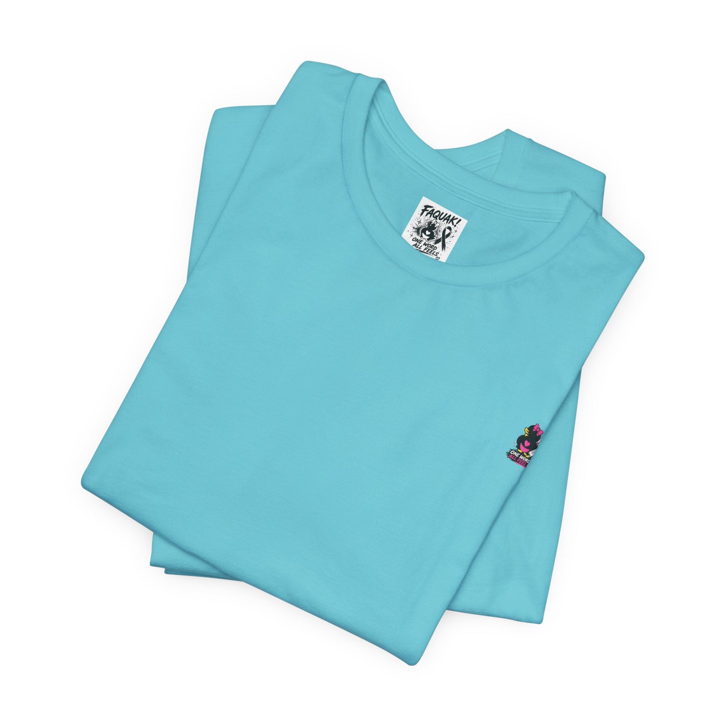 Faquak Cancer Awareness Tee — “Faquak! Cancer” Ribbon Support Shirt