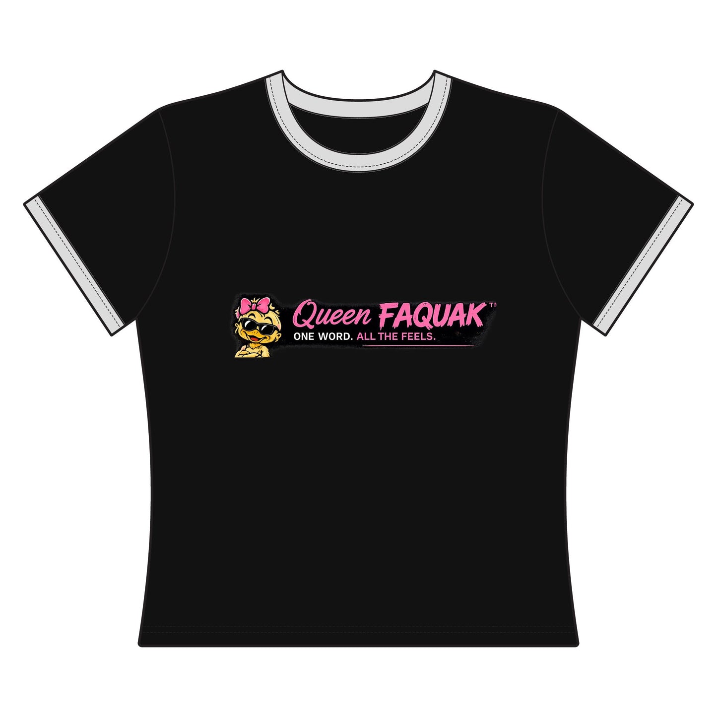 Faquak! Feeling's- Women's Ringer Tee