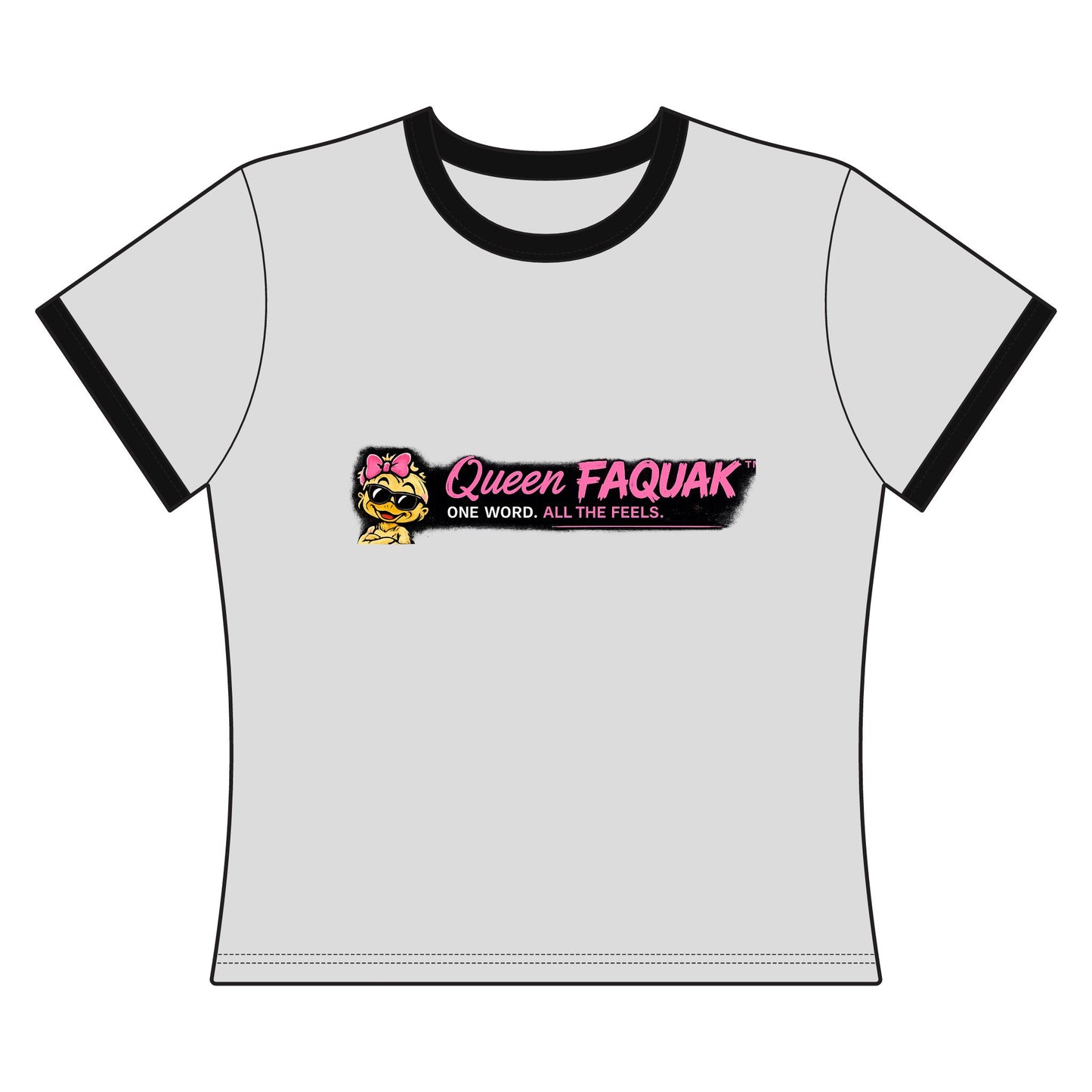 Faquak! Feeling's- Women's Ringer Tee