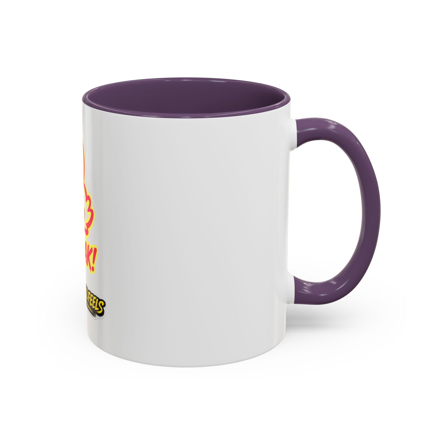 Faquak! Duck Graphic Coffee Mug — Funny One Word All Feels Accent Mug