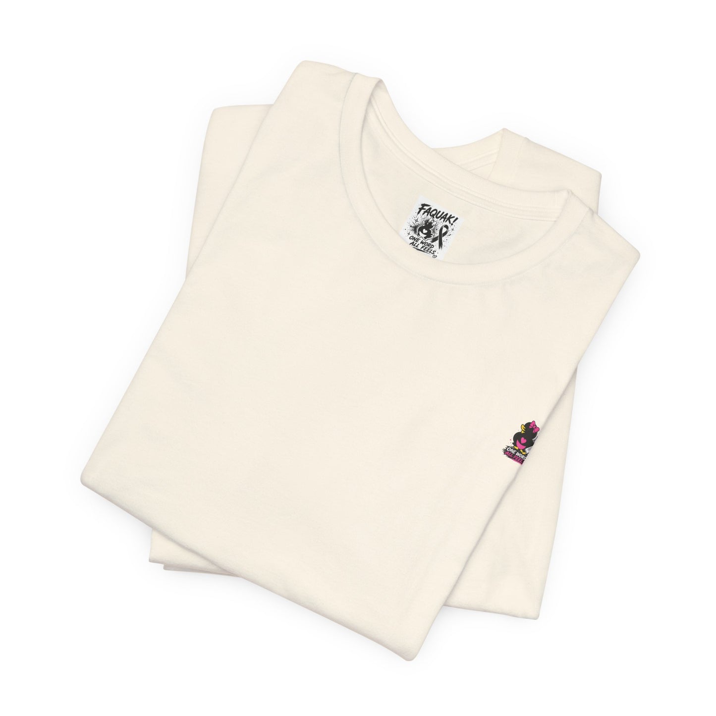 Faquak Cancer Awareness Tee — “Faquak! Cancer” Ribbon Support Shirt