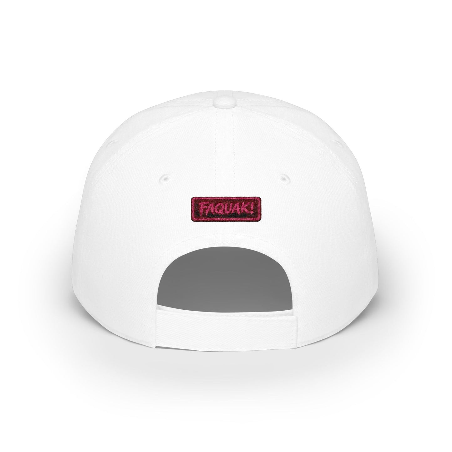 Copy of Embroidered Black Duck Low Profile Baseball Cap — Minimal Retro Patch Hat