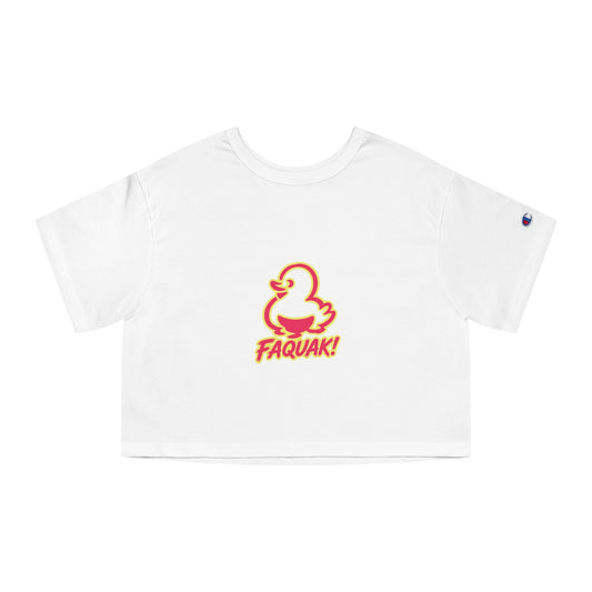 Faquak! Feeling's  - Champion Women's Heritage Cropped T-Shirt