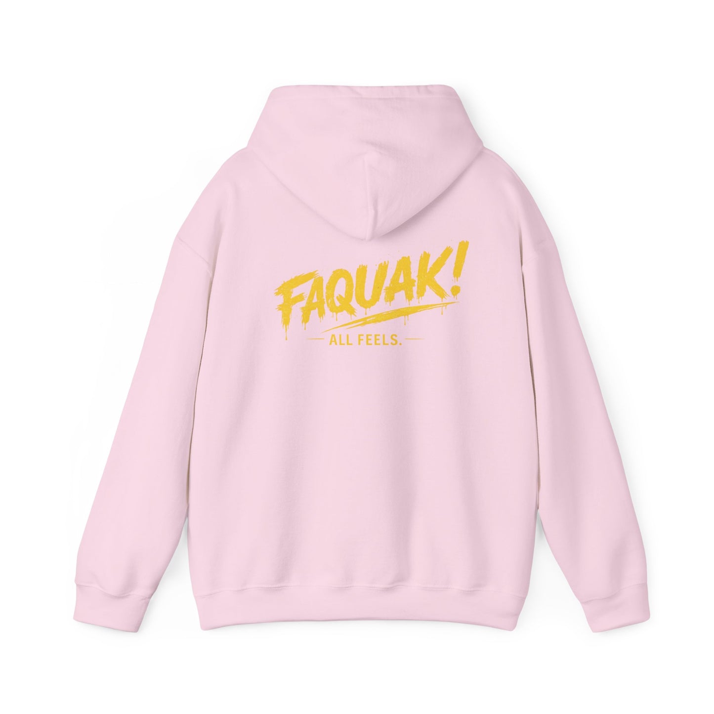 Faquak! Duck Logo Hoodie – Funny Retro Mascot Graphic Sweatshirt