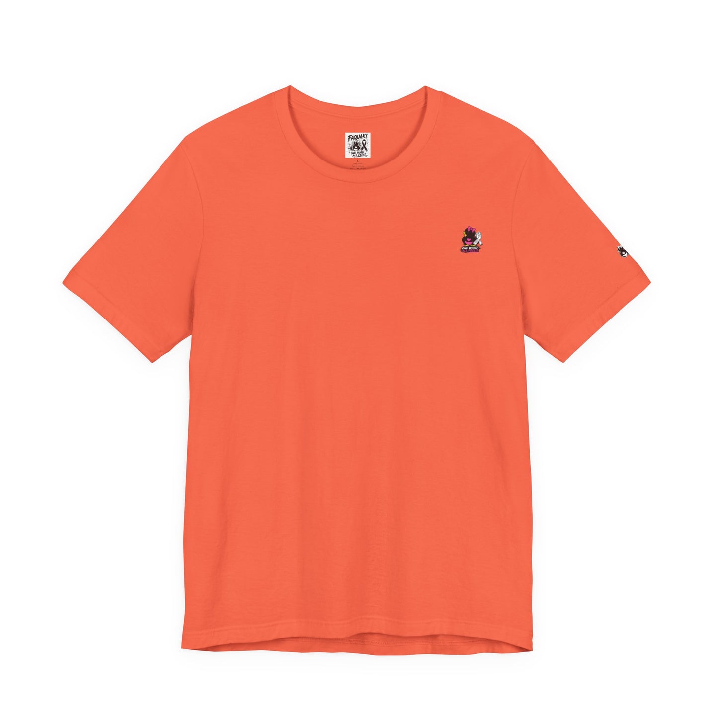 Faquak Cancer Awareness Tee — “Faquak! Cancer” Ribbon Support Shirt