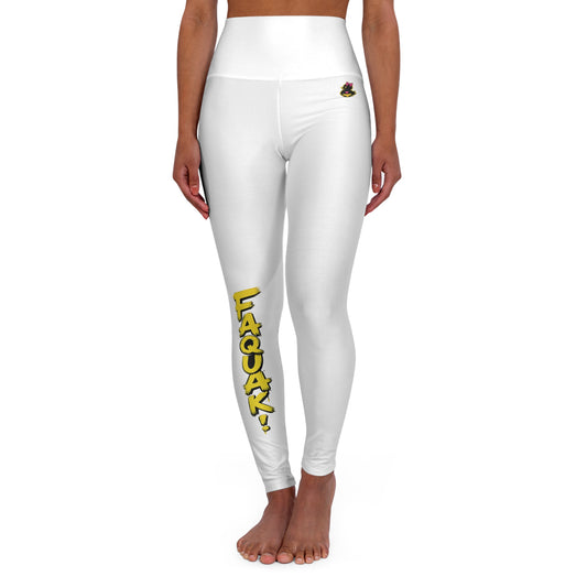 High Waisted Yoga Leggings (AOP)