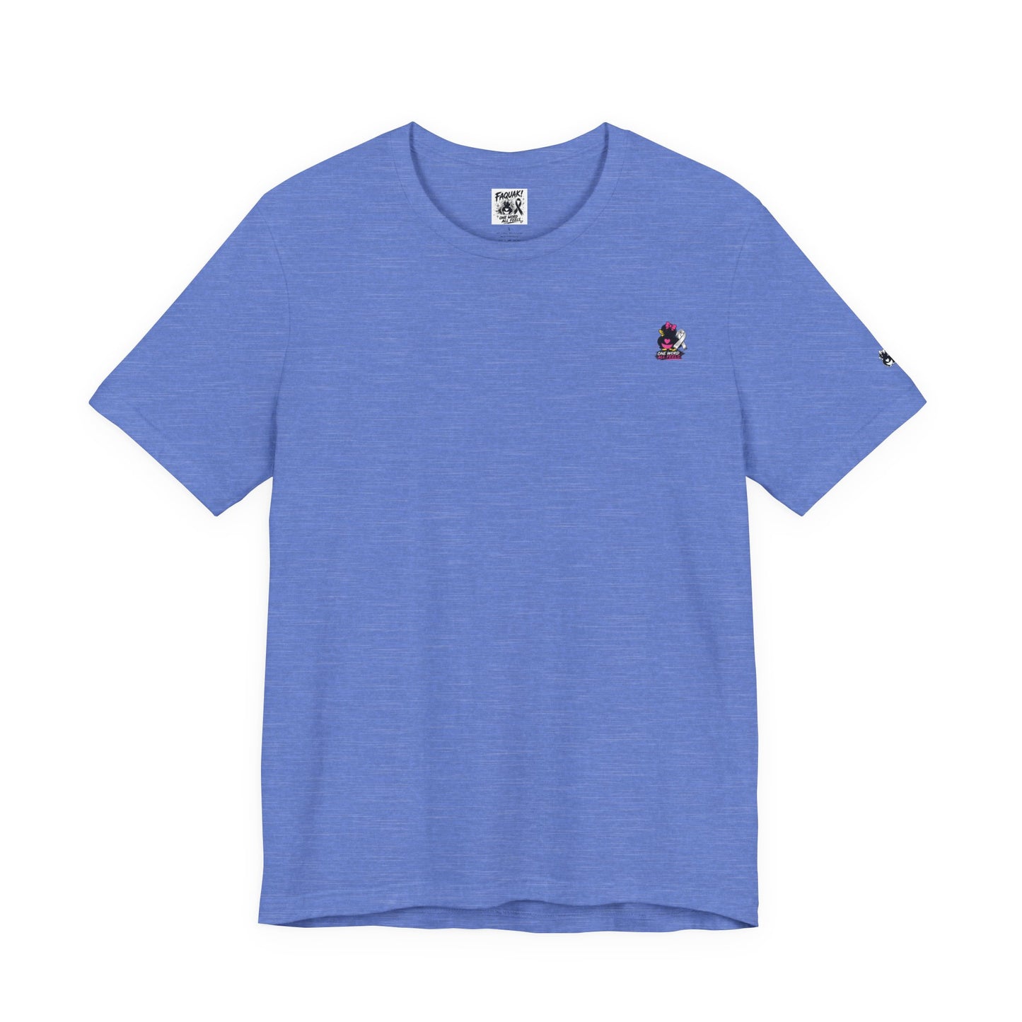 Faquak Cancer Awareness Tee — “Faquak! Cancer” Ribbon Support Shirt