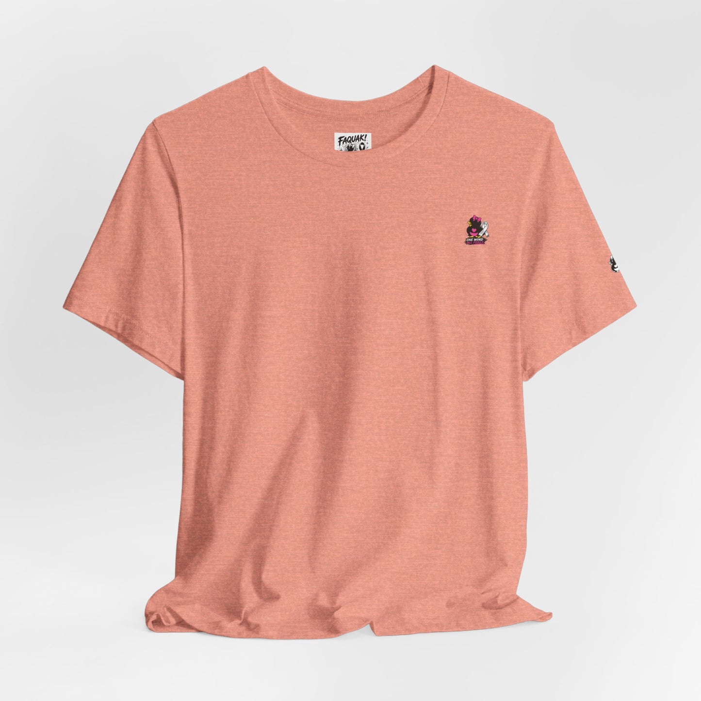 Faquak Cancer Awareness Tee — “Faquak! Cancer” Ribbon Support Shirt